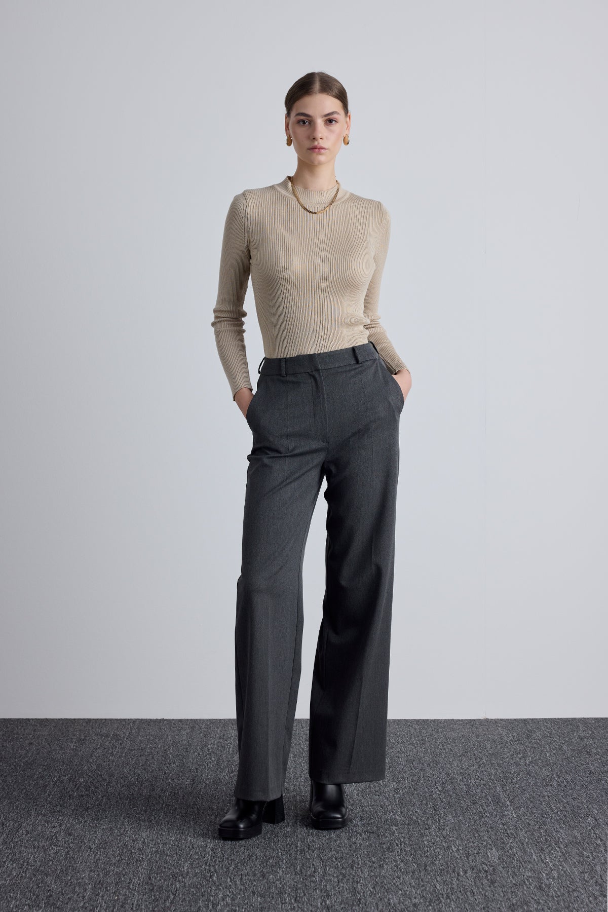 New Classical Pants Anthracite - Image 4