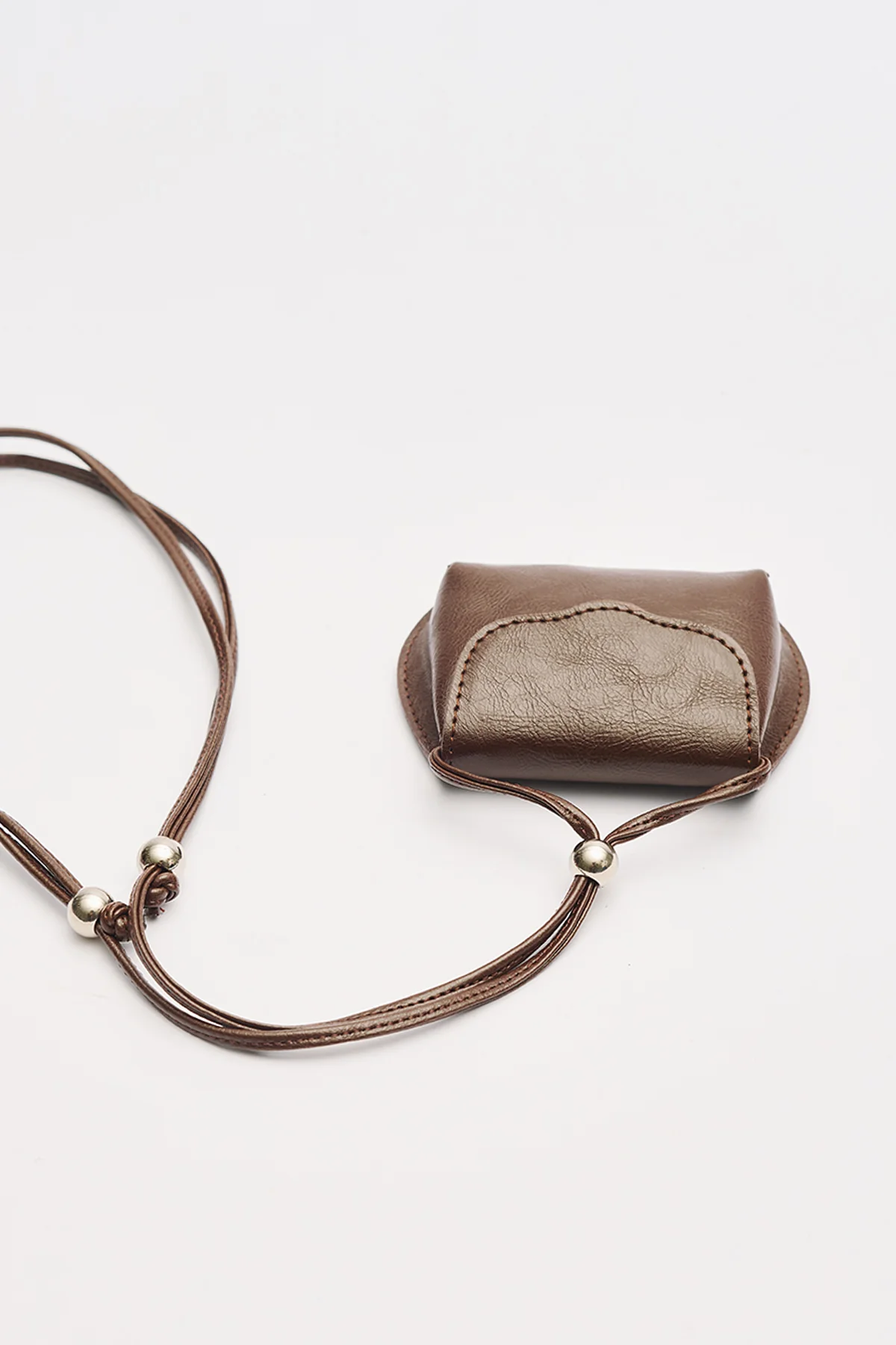 Nina Mini Wallet Bag Brown - Image 4