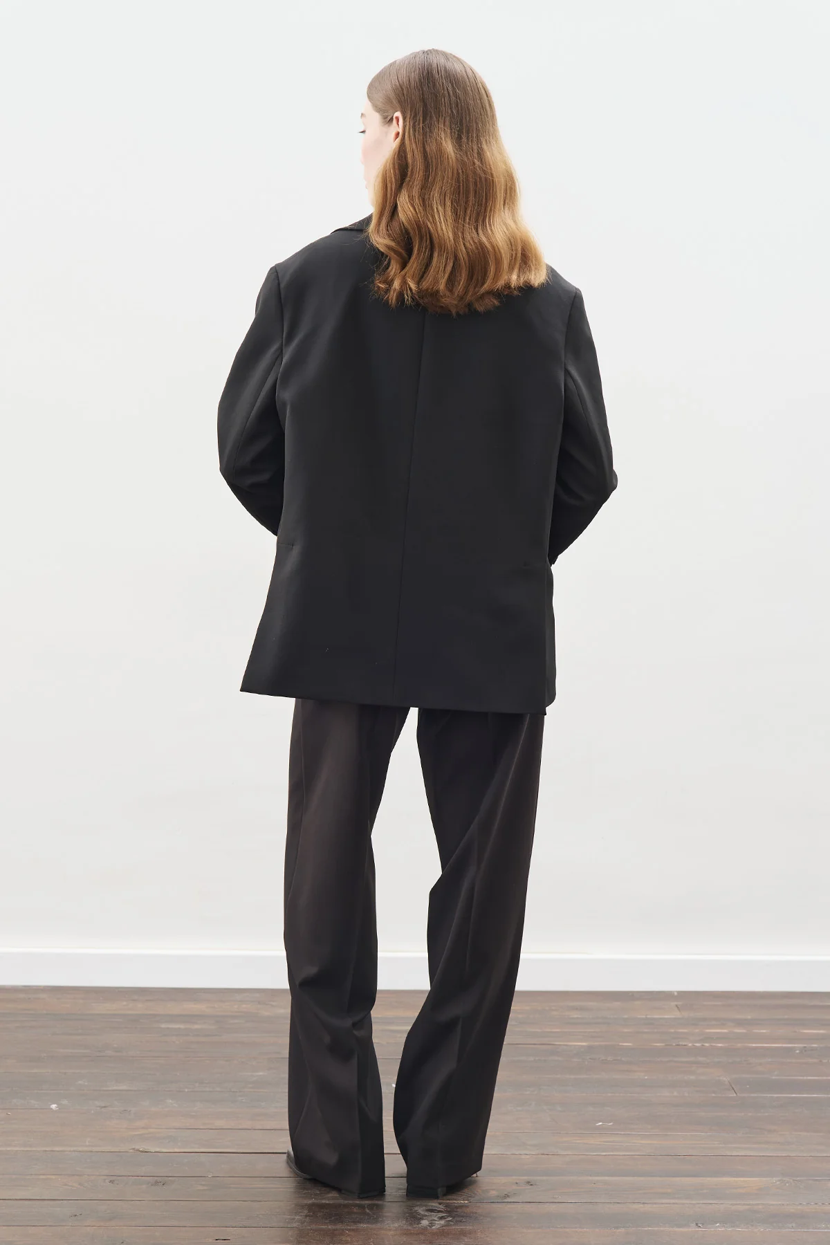 Oversized Cut Blazer Black - Image 6