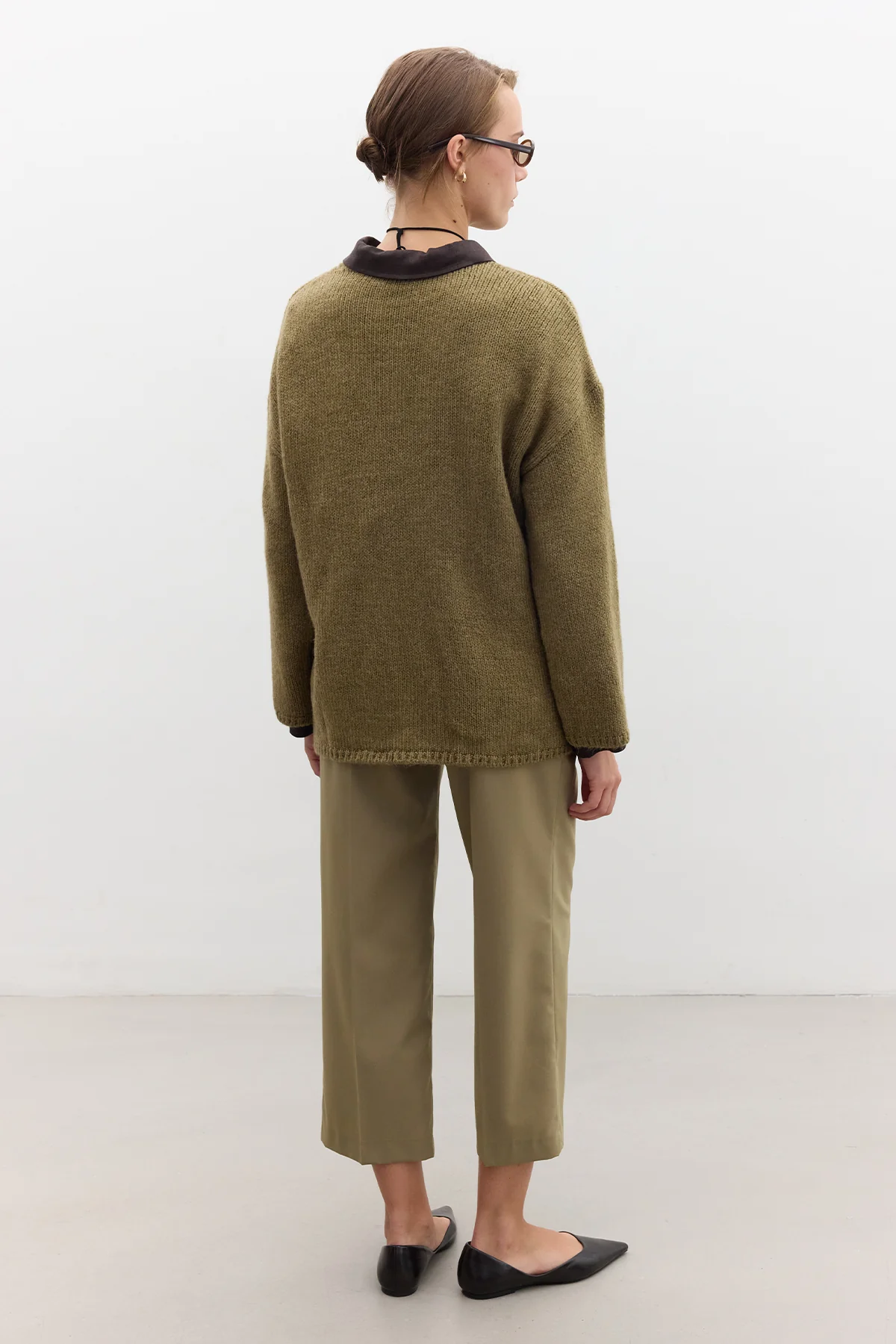 Oversized Sweater Sand - Image 8