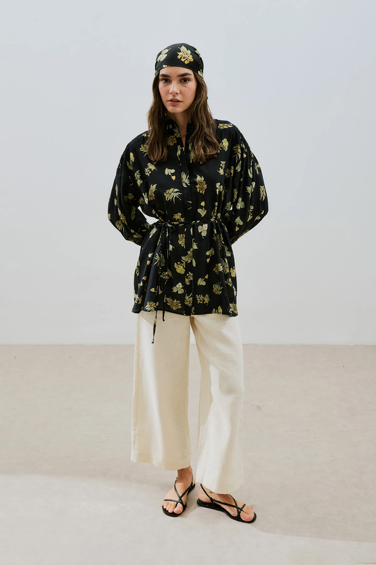 Patterned Cotton Shirt Aloha