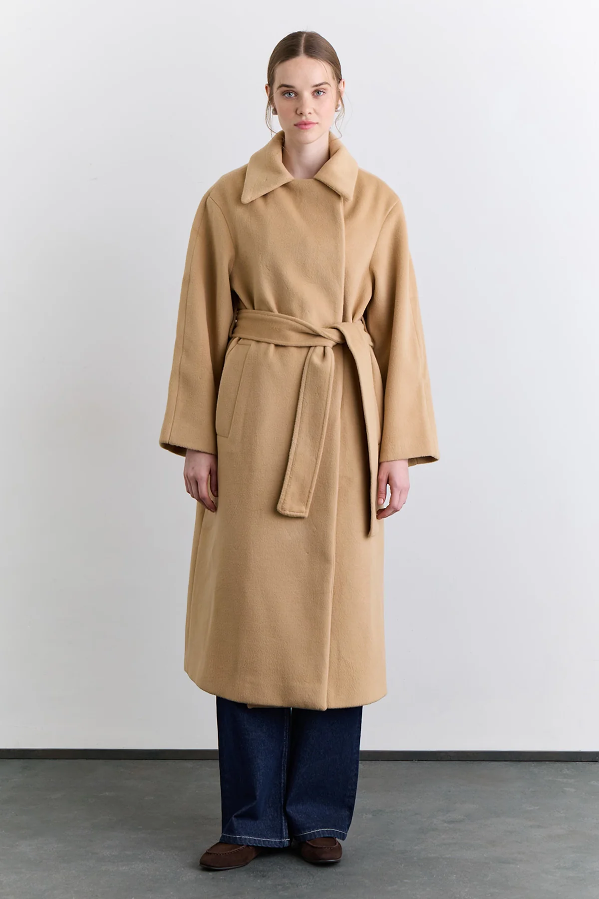 Plain Cachet Coat Camel - Image 2