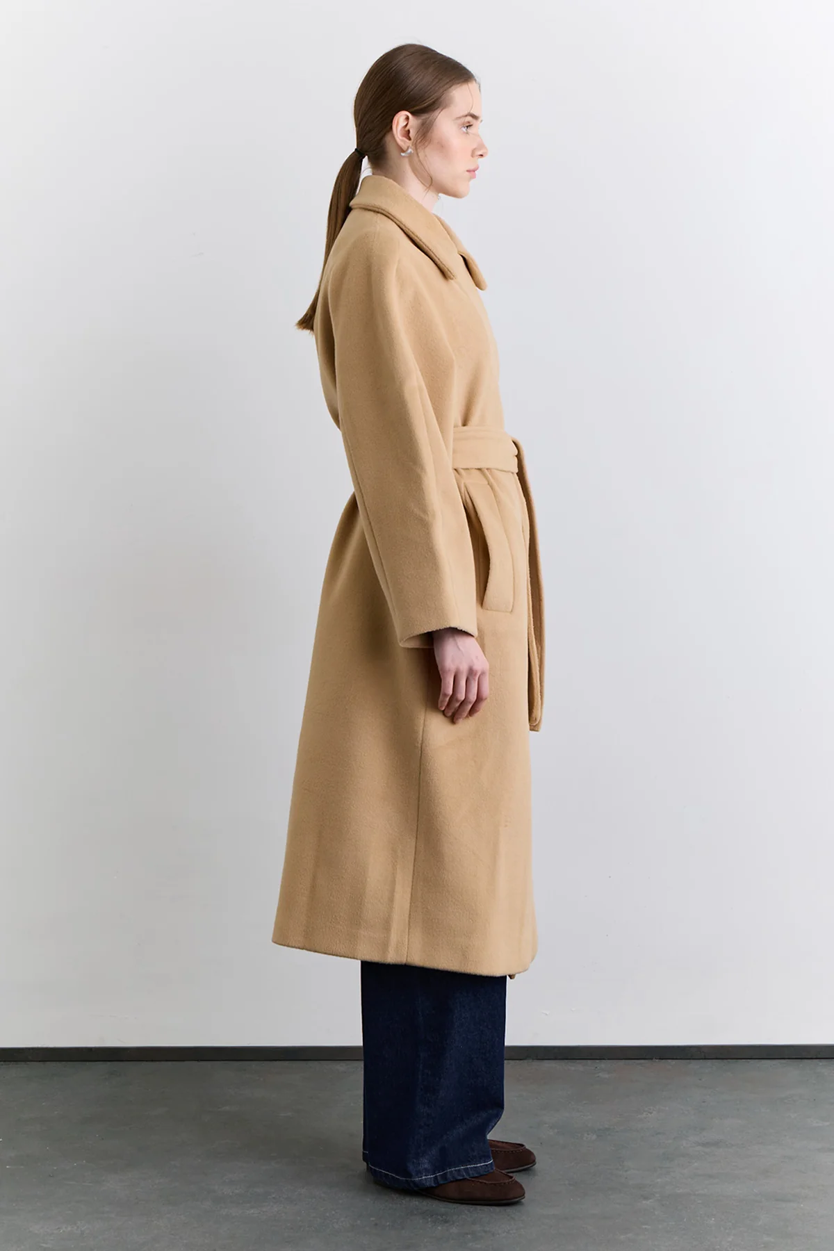 Plain Cachet Coat Camel - Image 5