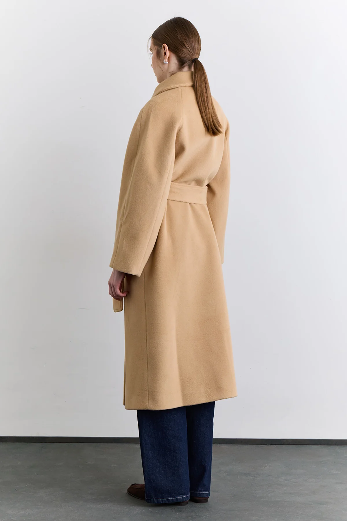 Plain Cachet Coat Camel - Image 6