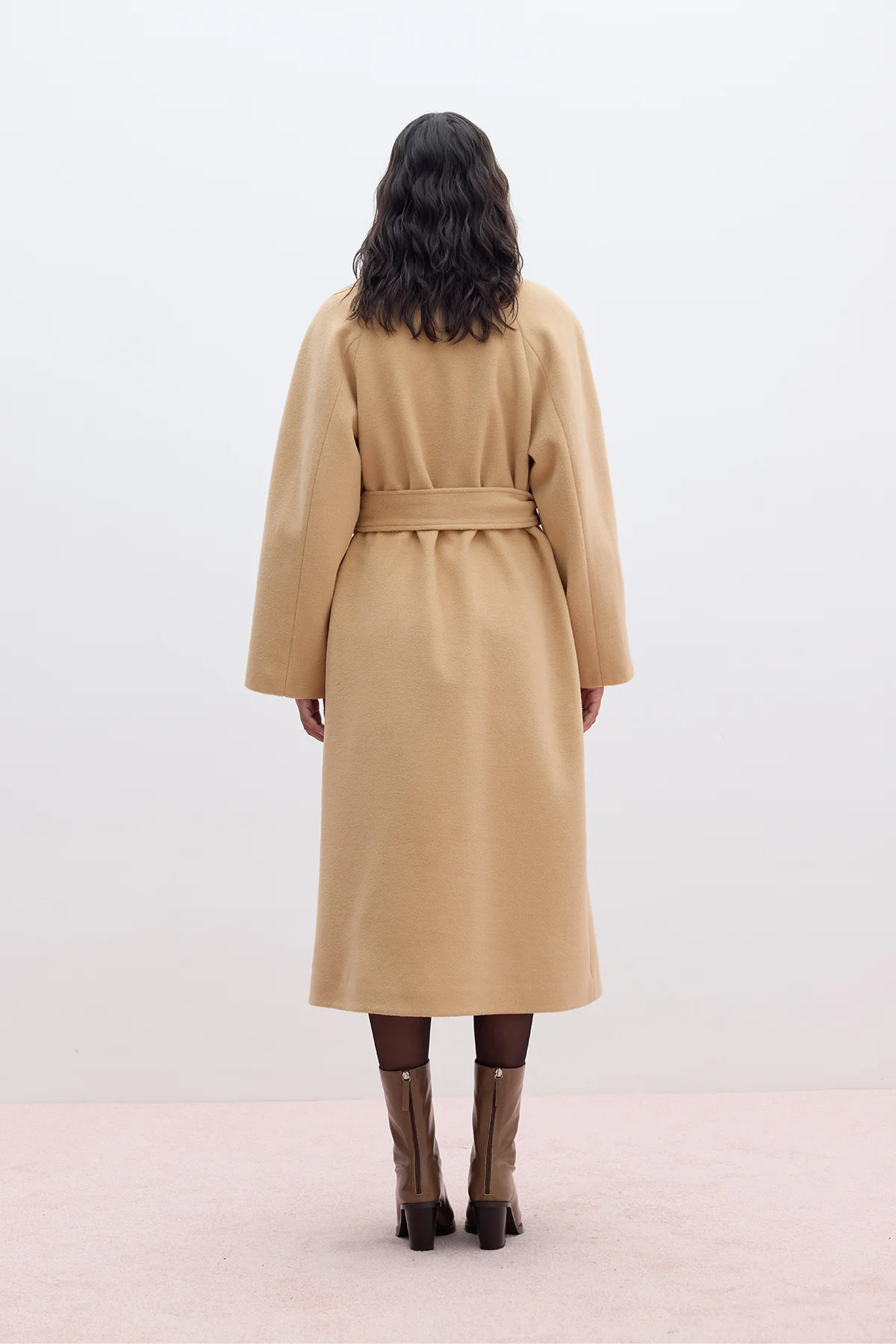 Plain Cachet Coat Camel - Image 8