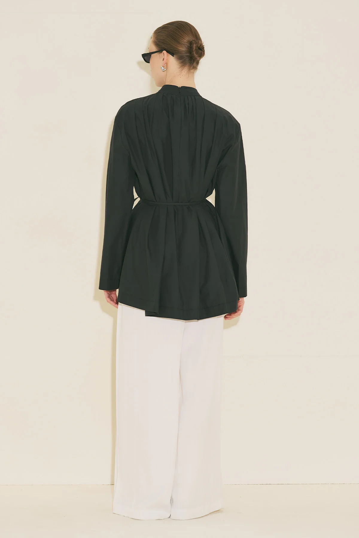 Pleated Tunic Black - Image 14