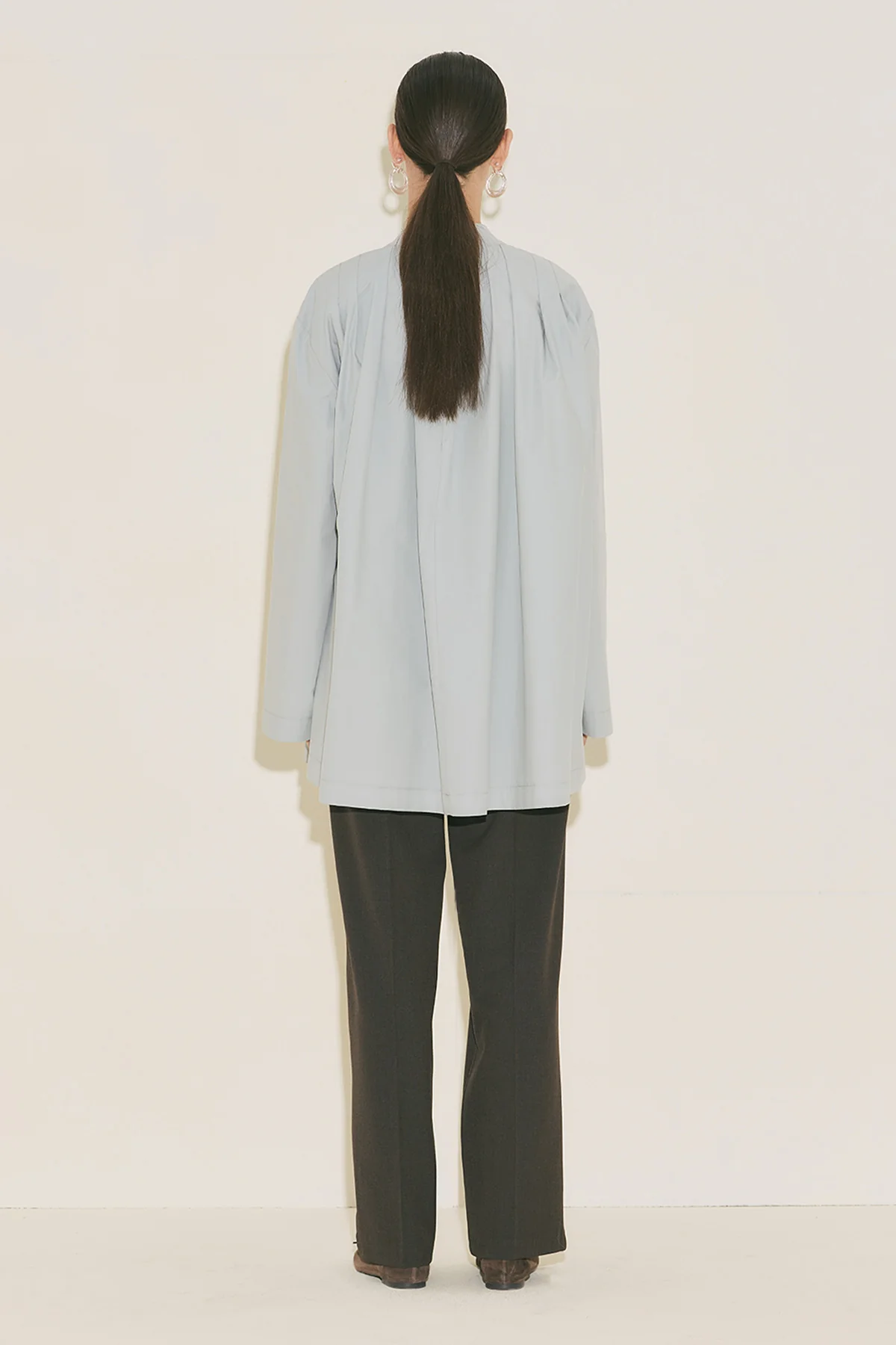 Pleated Tunic Blue - Image 12