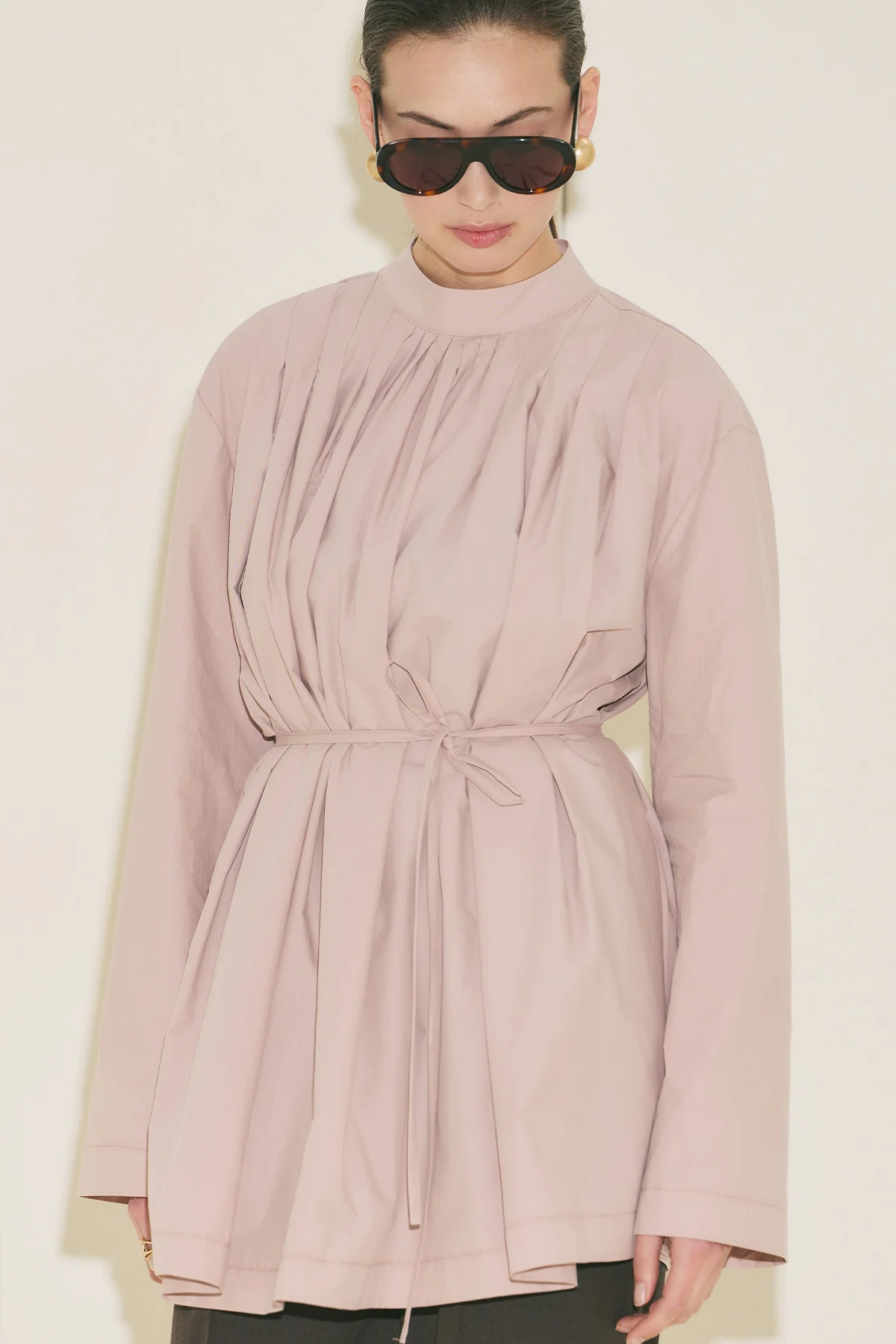 Pleated Tunic Pink - Image 3