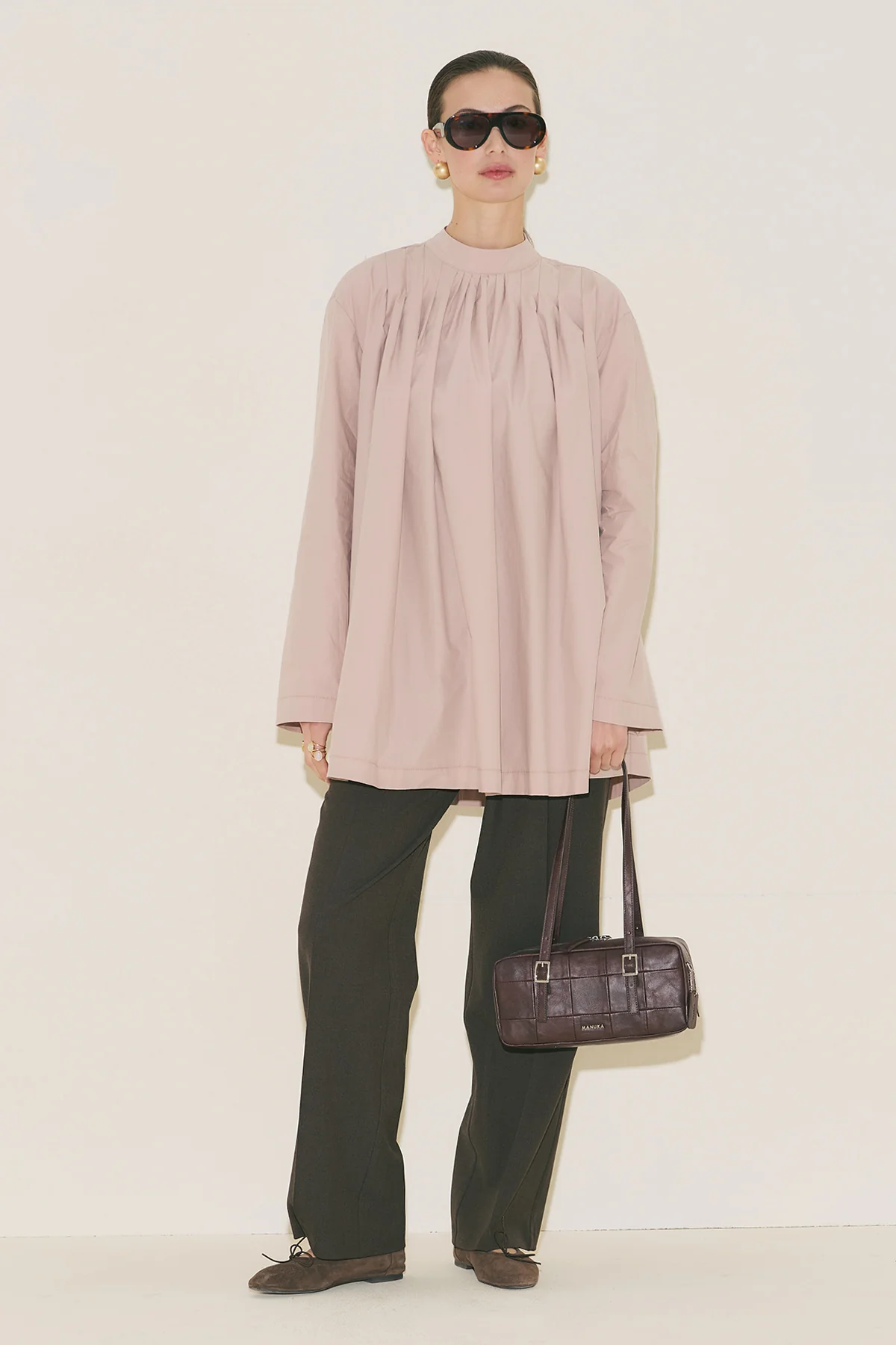 Pleated Tunic Pink - Image 5