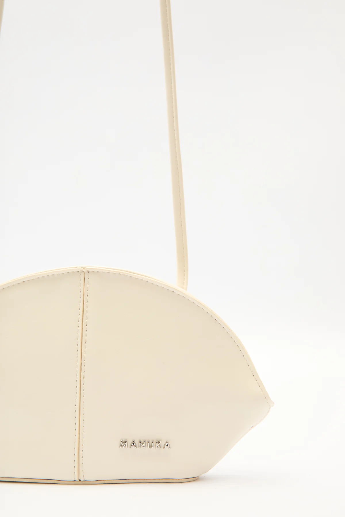 Polly Tie-Detail Bag Vanilla - Image 2
