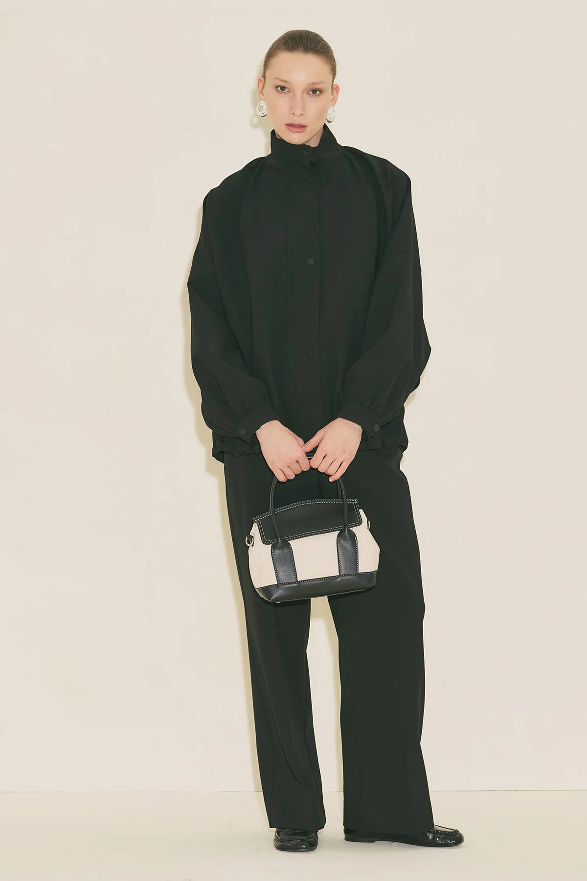 Premium Bomber Jacket Black - Image 10