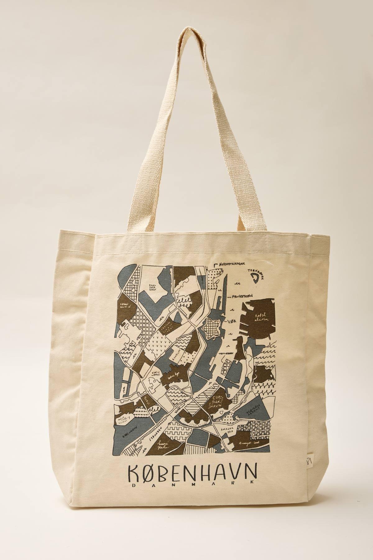 Printed Canvas Bag Copenhagen - Image 3