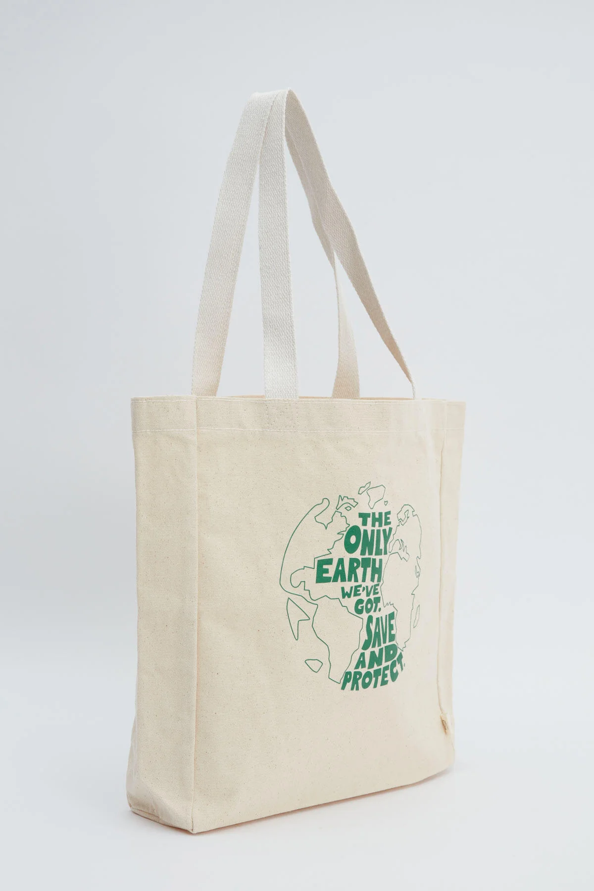 Printed Canvas Bag Earth - Image 3