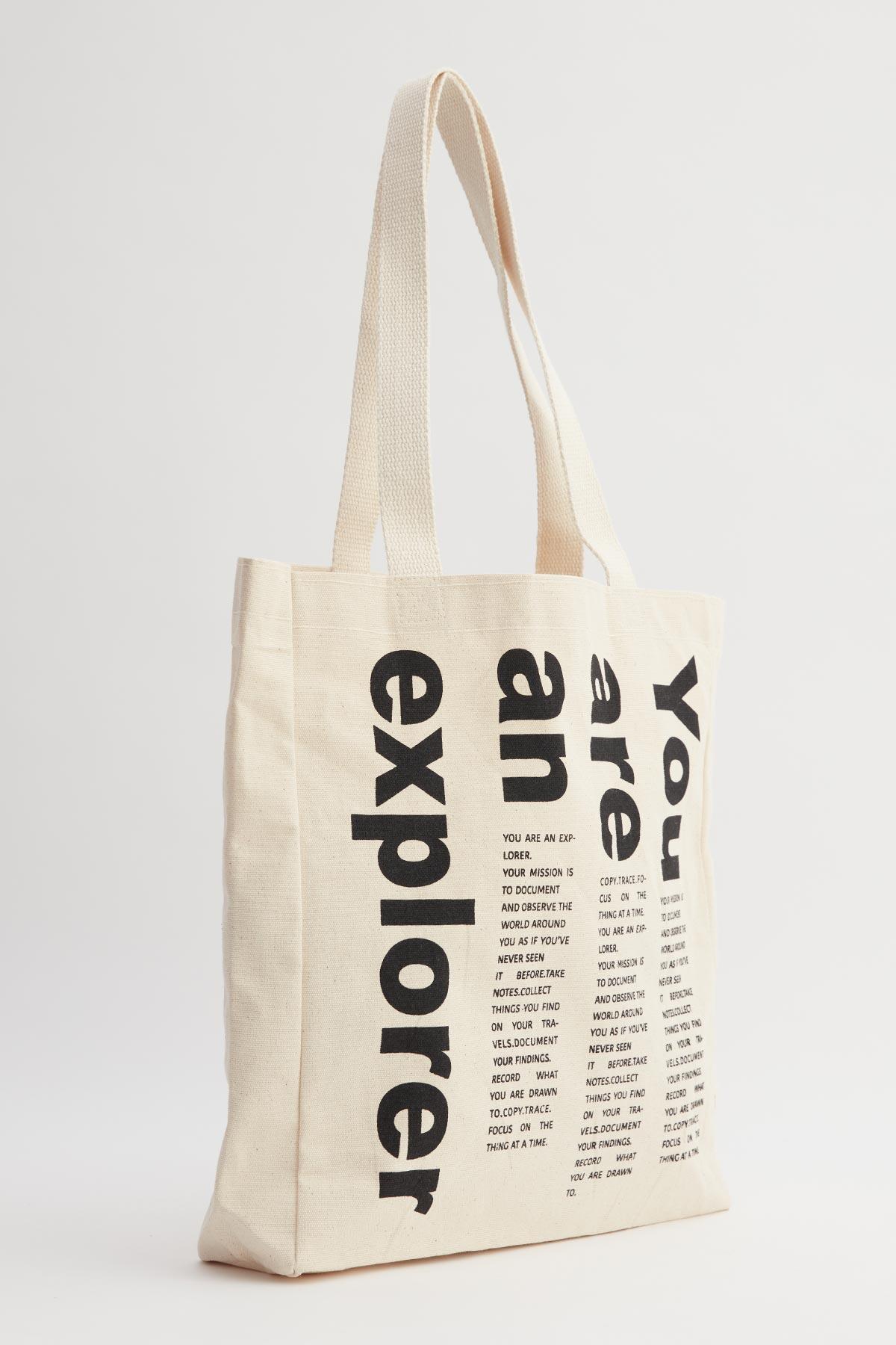 Printed Canvas Bag Explorer - Image 3