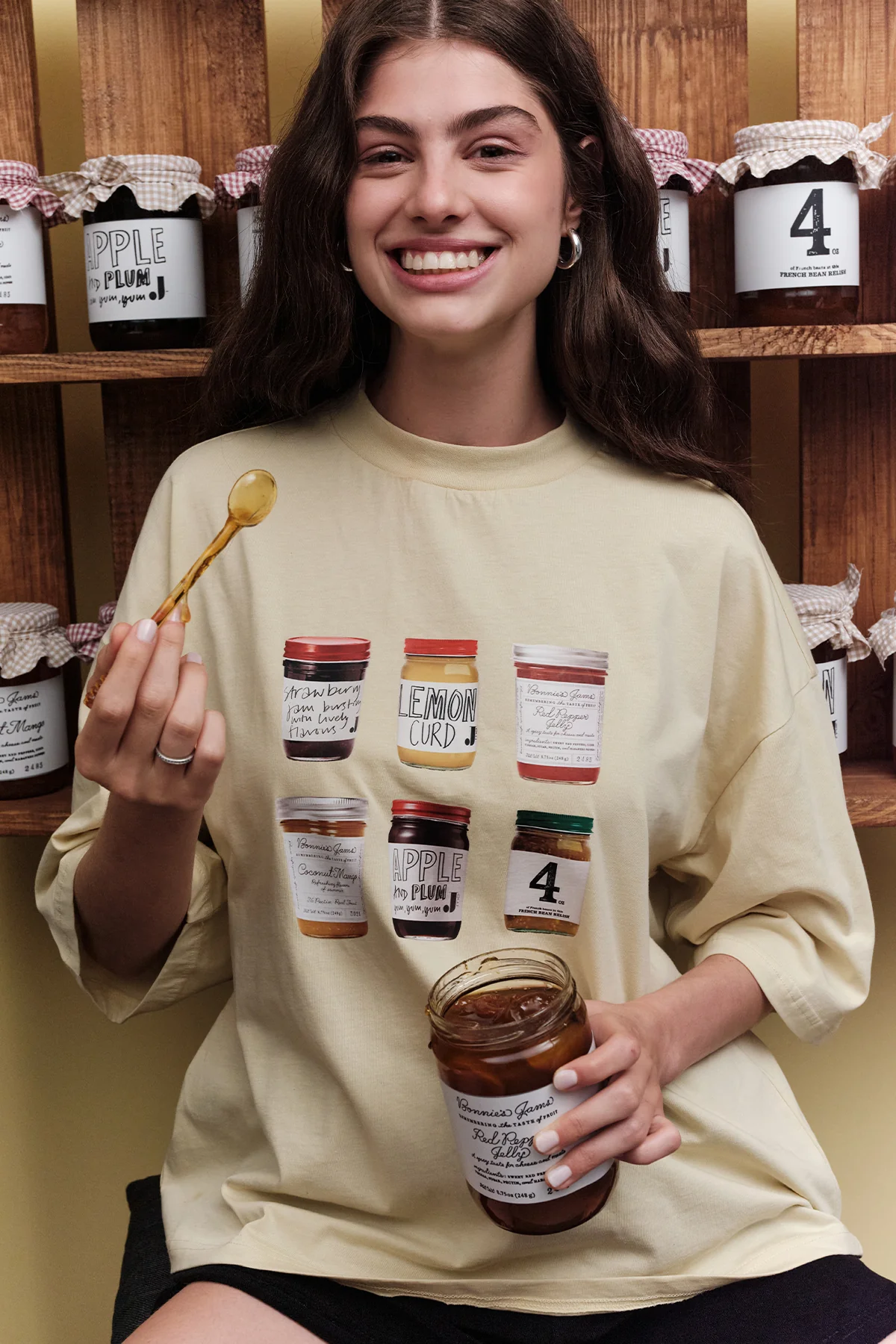 Printed Short-Sleeve T-Shirt Jam - Image 2