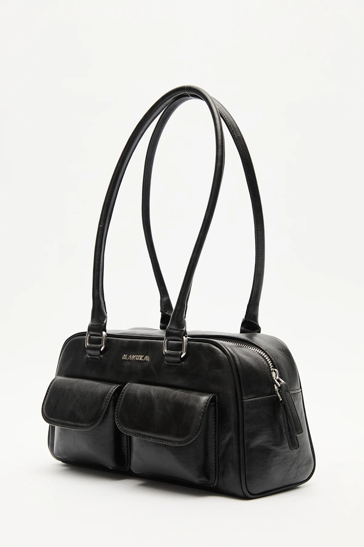 Retro Pocket Bag Black - Image 7