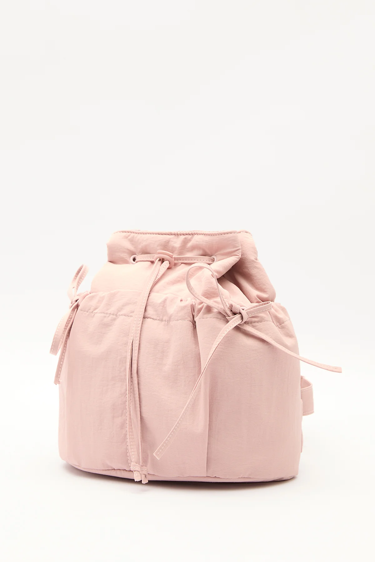 Ruched Backpack Pink - Image 2