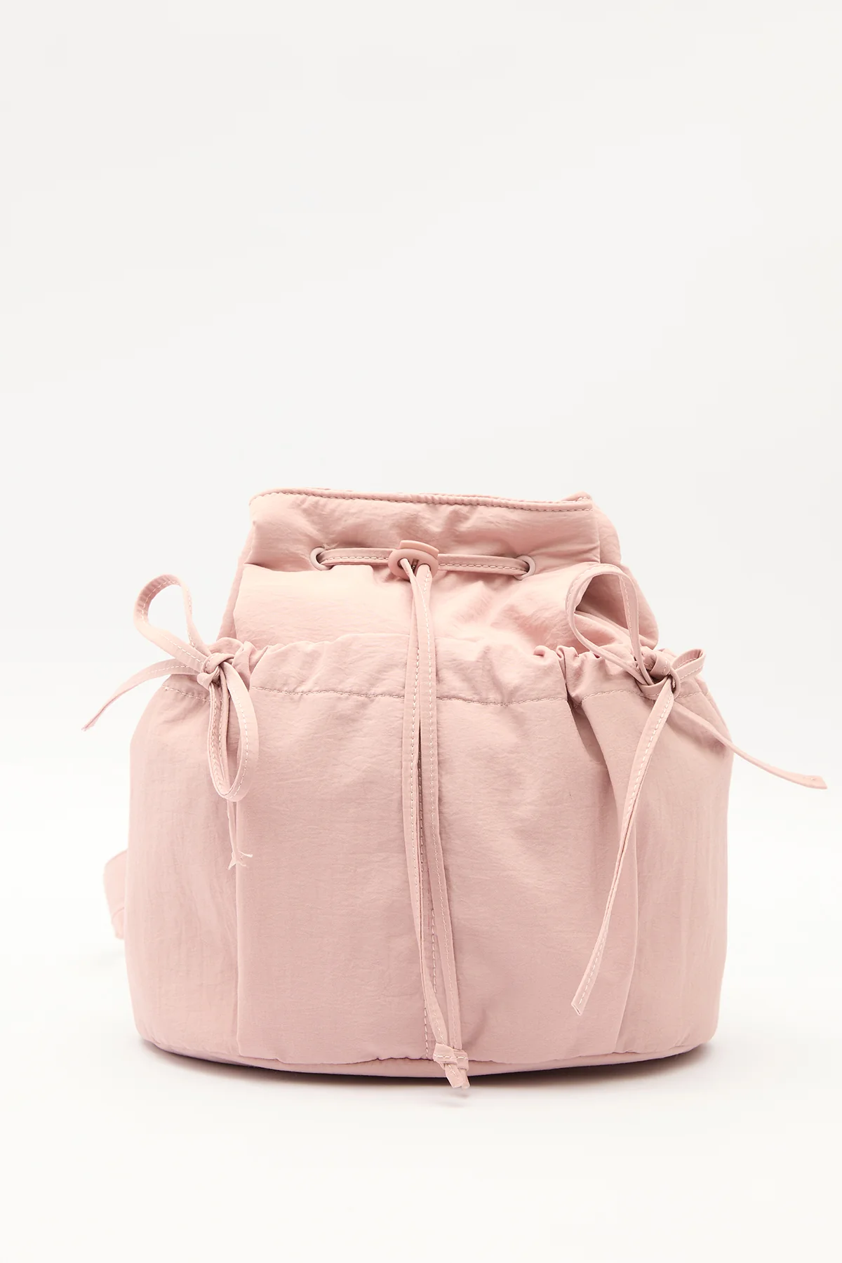 Ruched Backpack Pink - Image 3