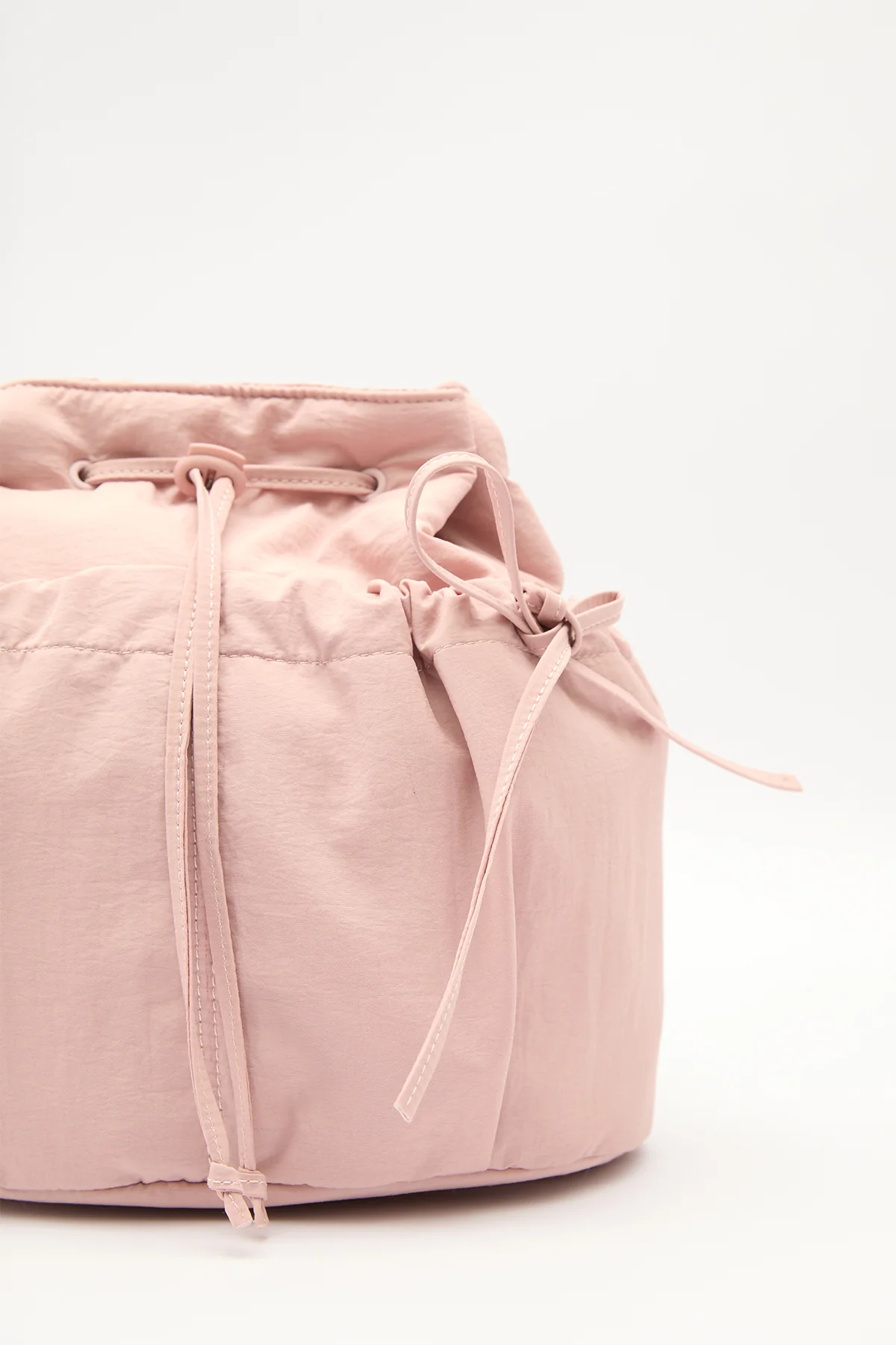 Ruched Backpack Pink - Image 4