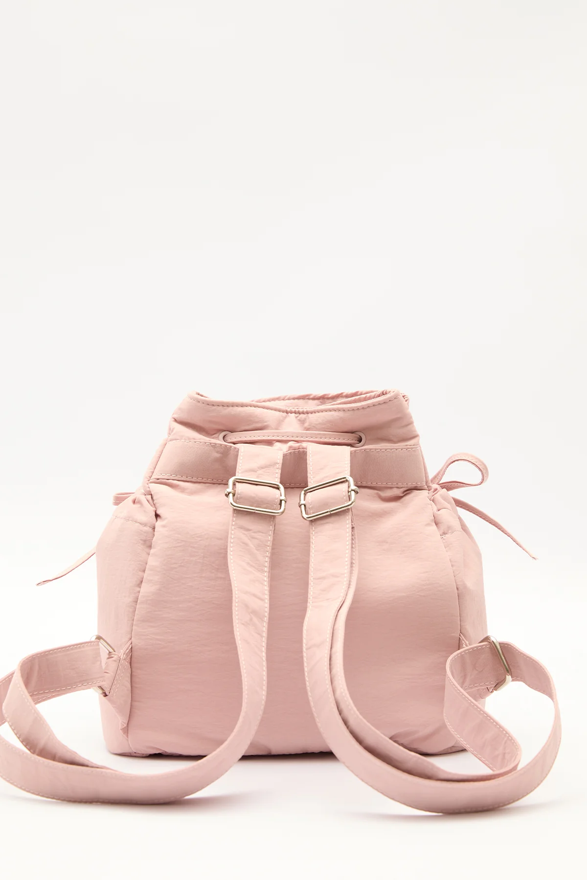 Ruched Backpack Pink - Image 6