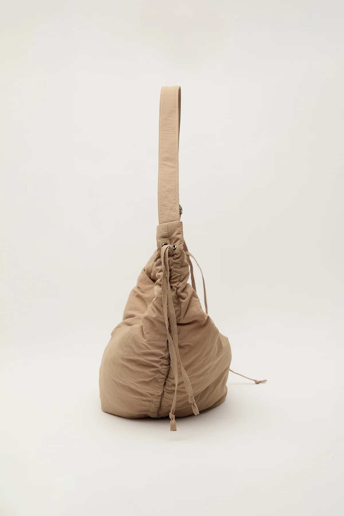Ruched Crossbody Bag Sand - Image 3