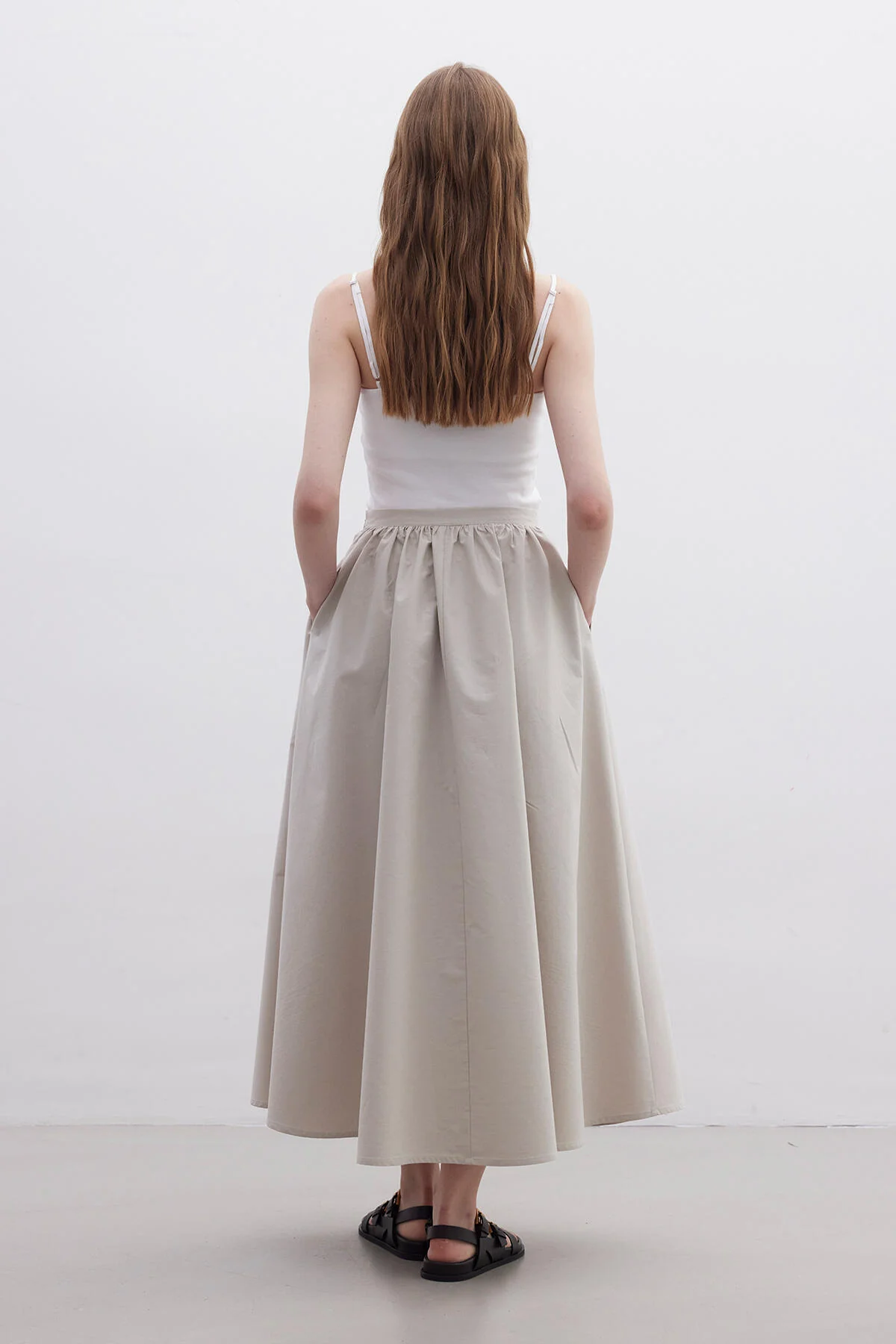 Ruffled Premium Skirt Stone - Image 8