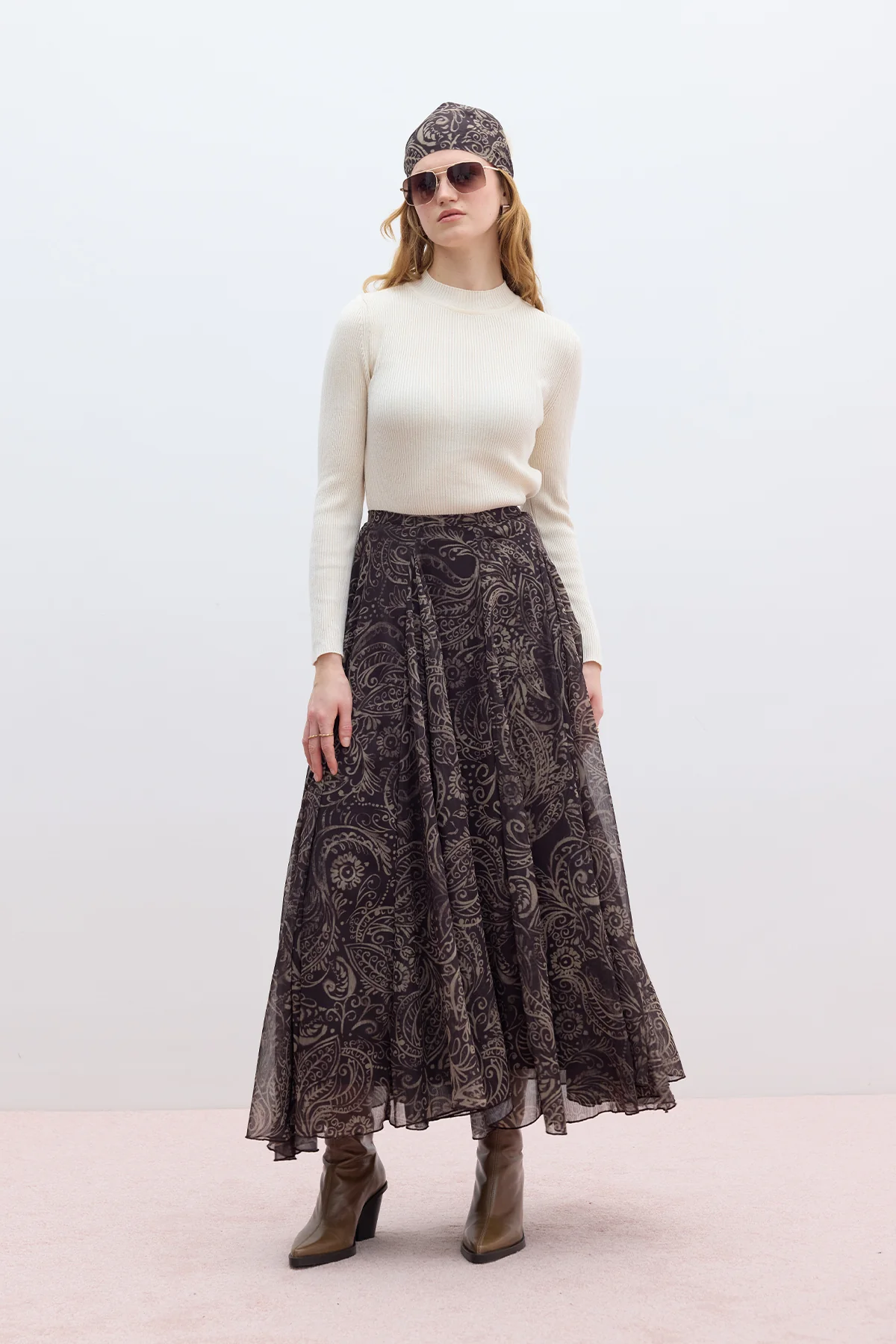 Ruffled Wide Skirt Freesia - Image 4