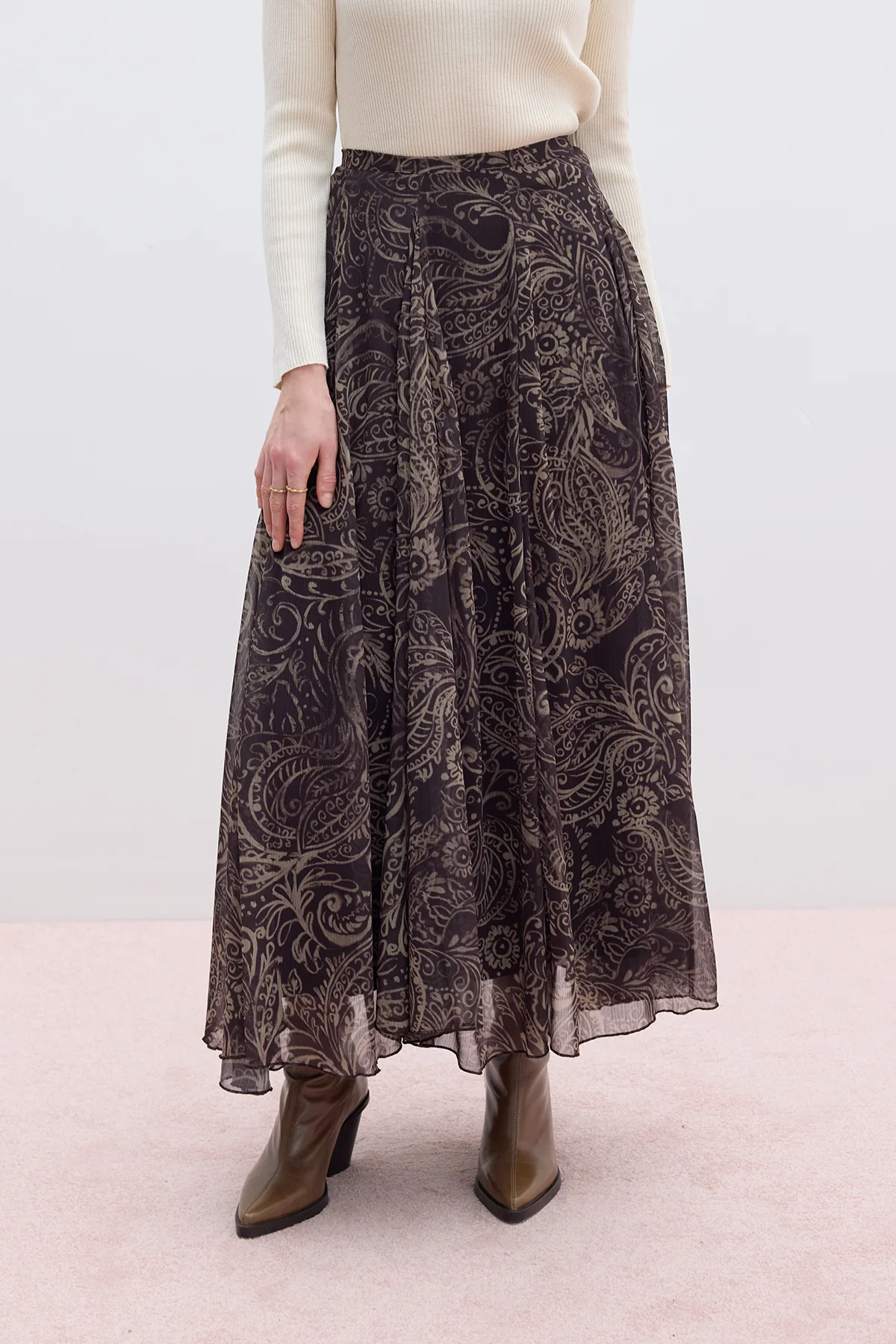 Ruffled Wide Skirt Freesia - Image 6