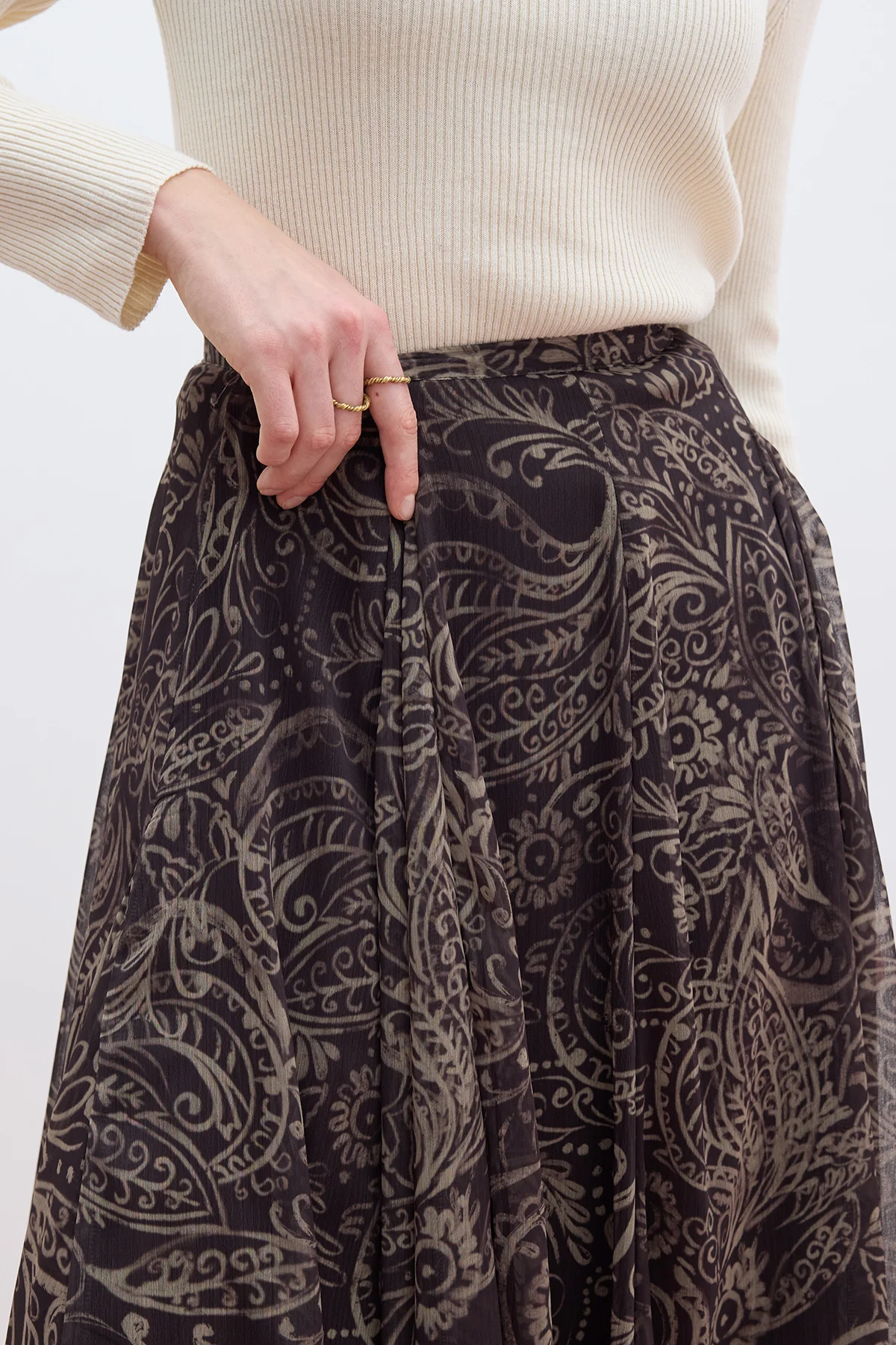 Ruffled Wide Skirt Freesia - Image 7