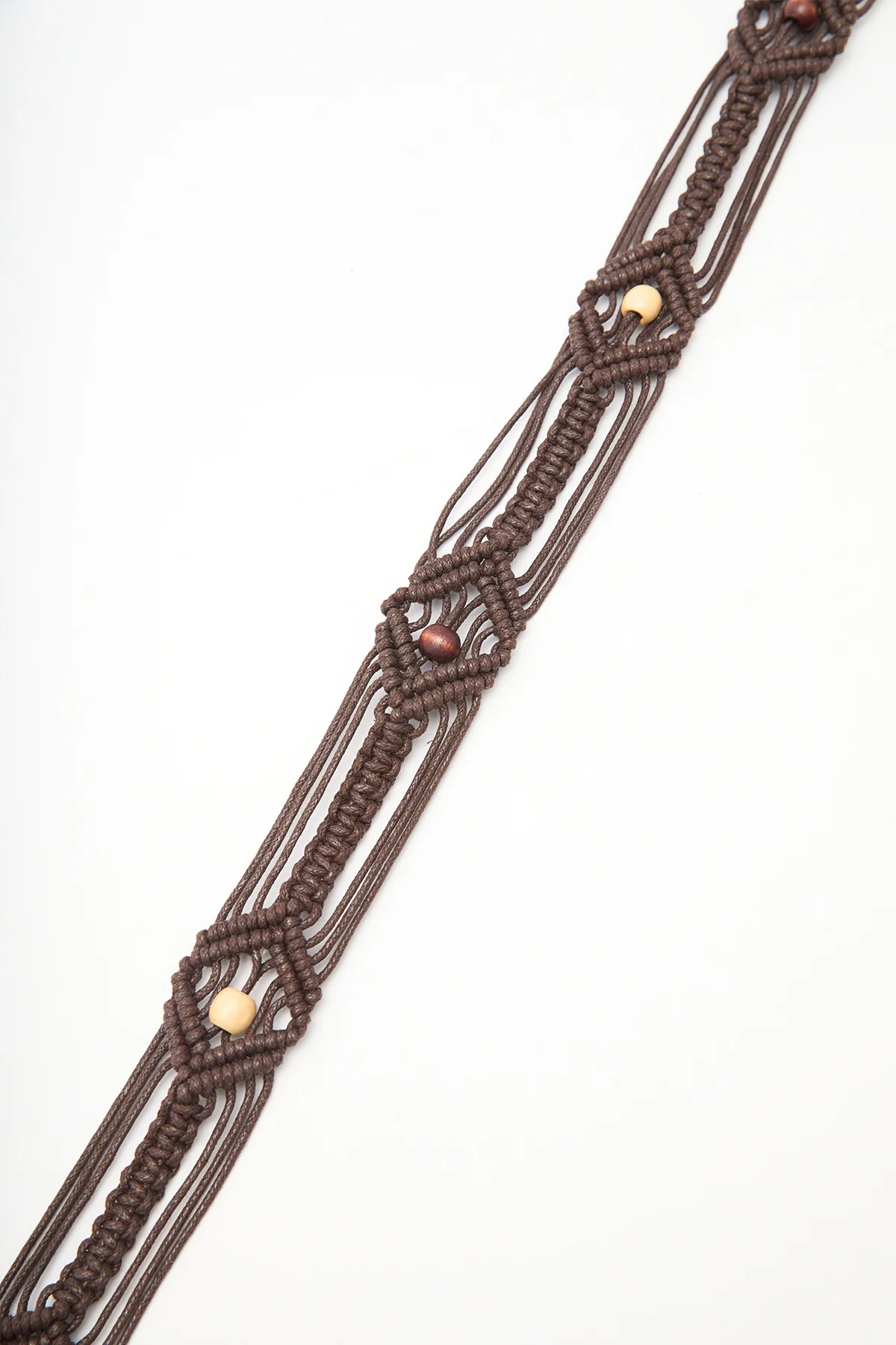 Rustic Braided Belt Brown - Image 6