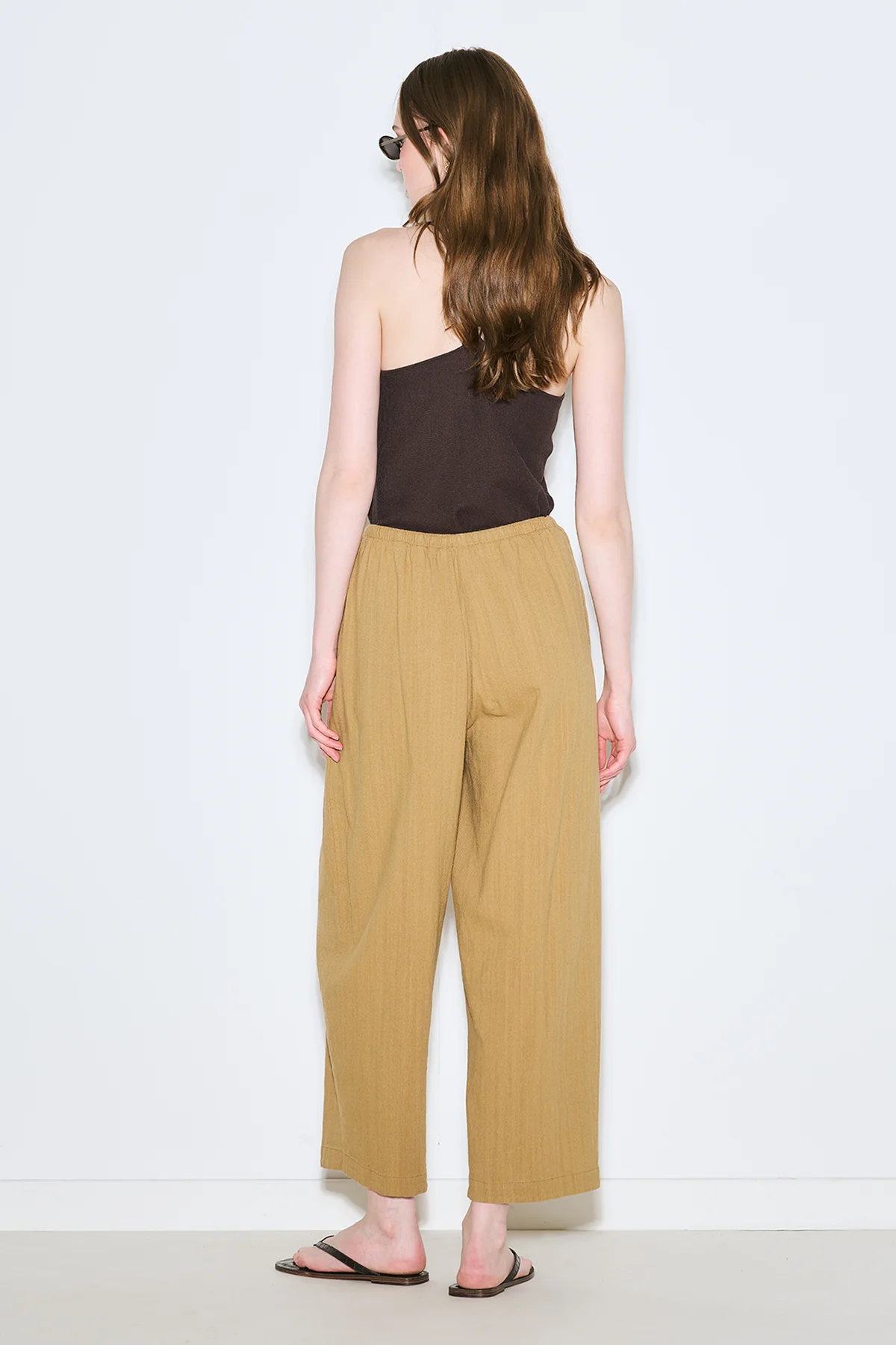 Rustic Relaxed Trousers Saffron - Image 5