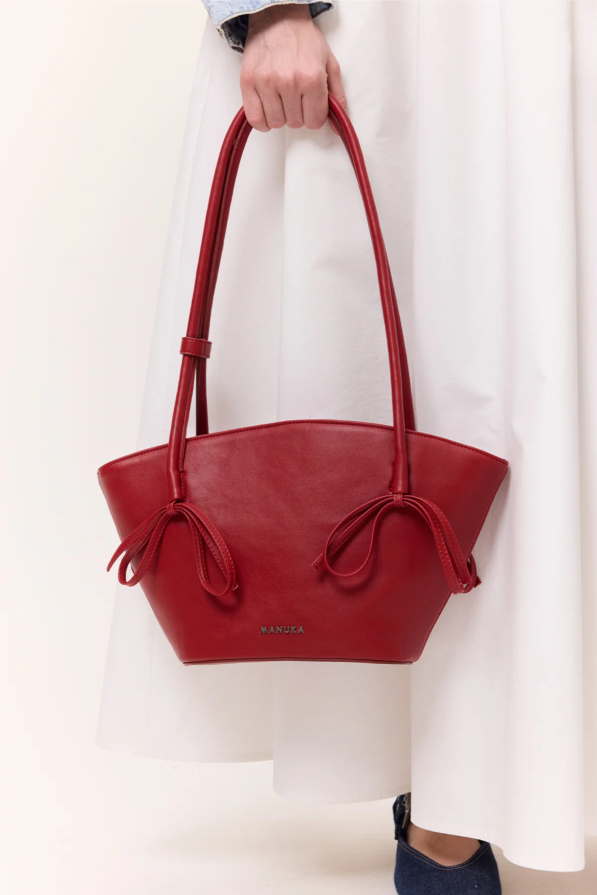 Sandy Bow Bag Red - Image 2