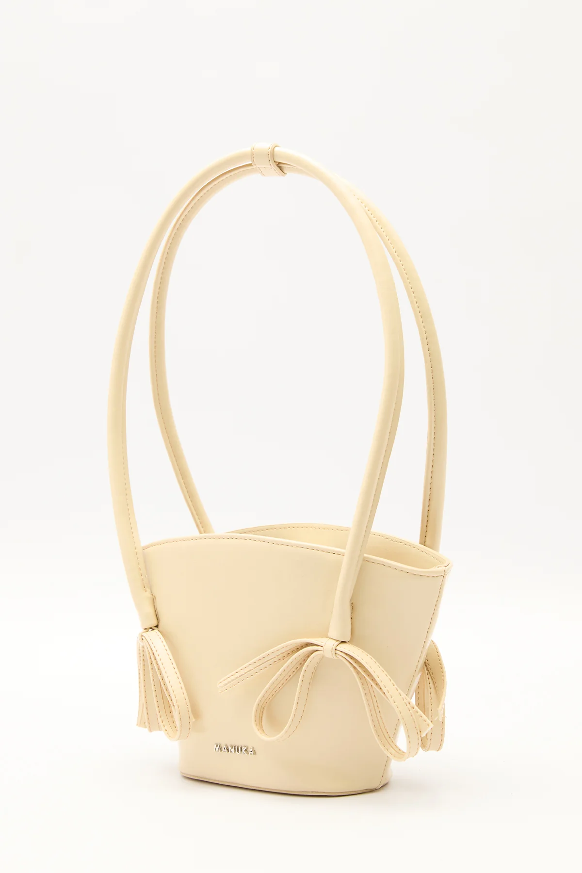 Sandy Bow Mini Bag Butter Yellow - Image 5