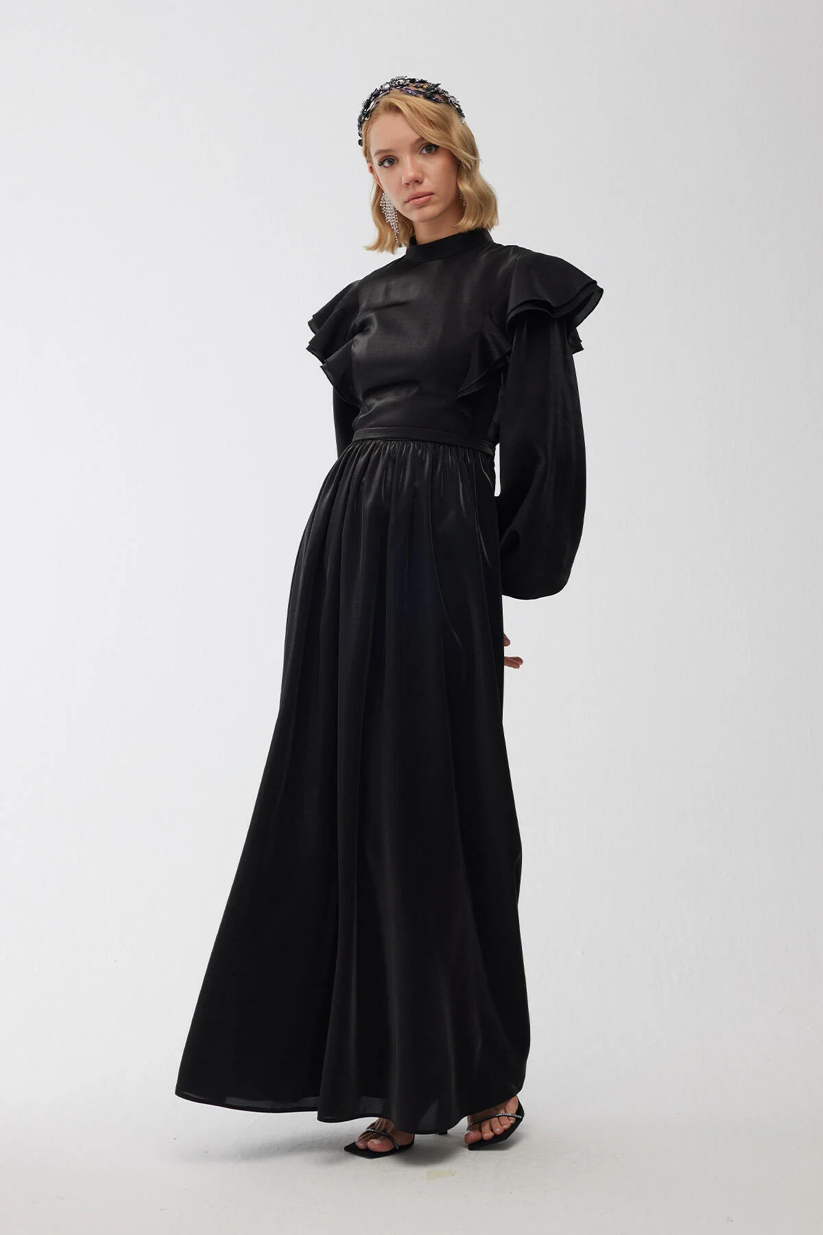 Shine Grace Evening Dress Black - Image 9
