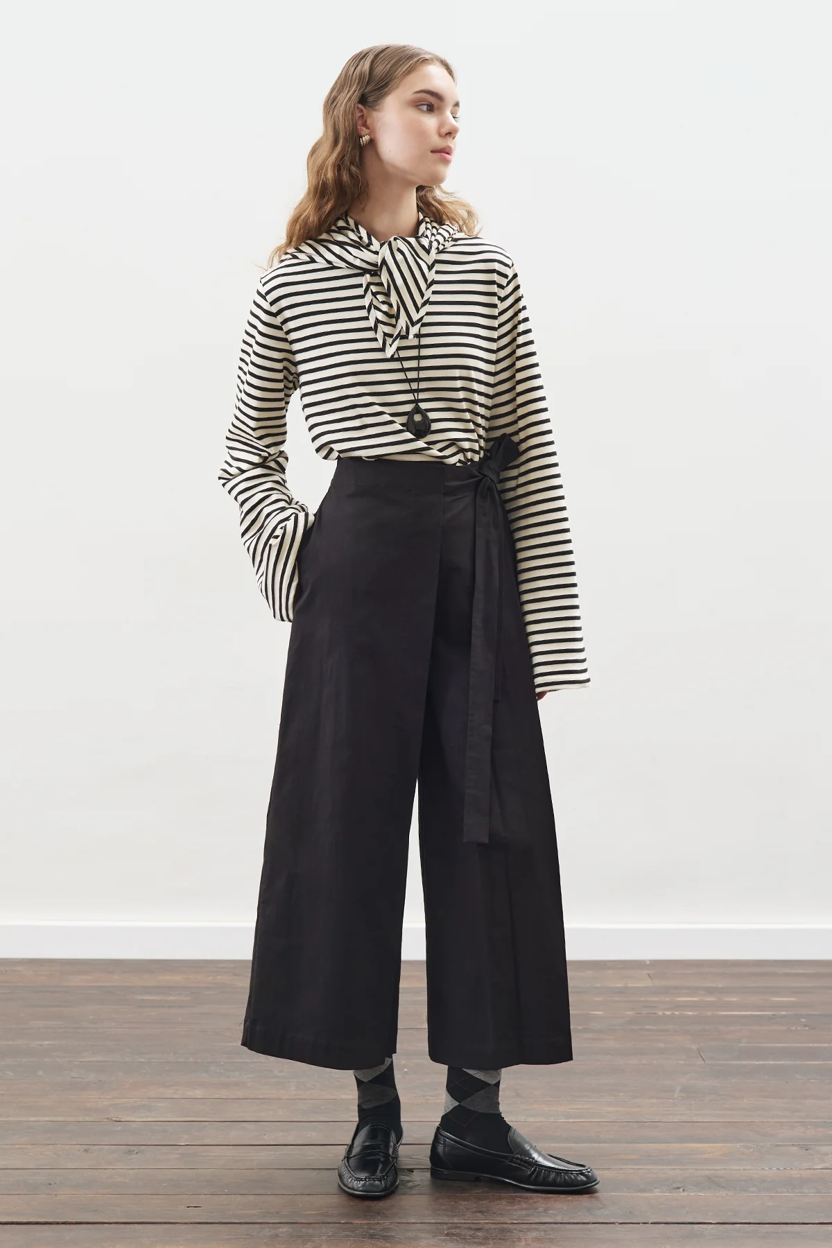 Skirt Style Pants Black