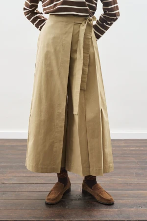 Skirt Style Pants Camel - Image 2