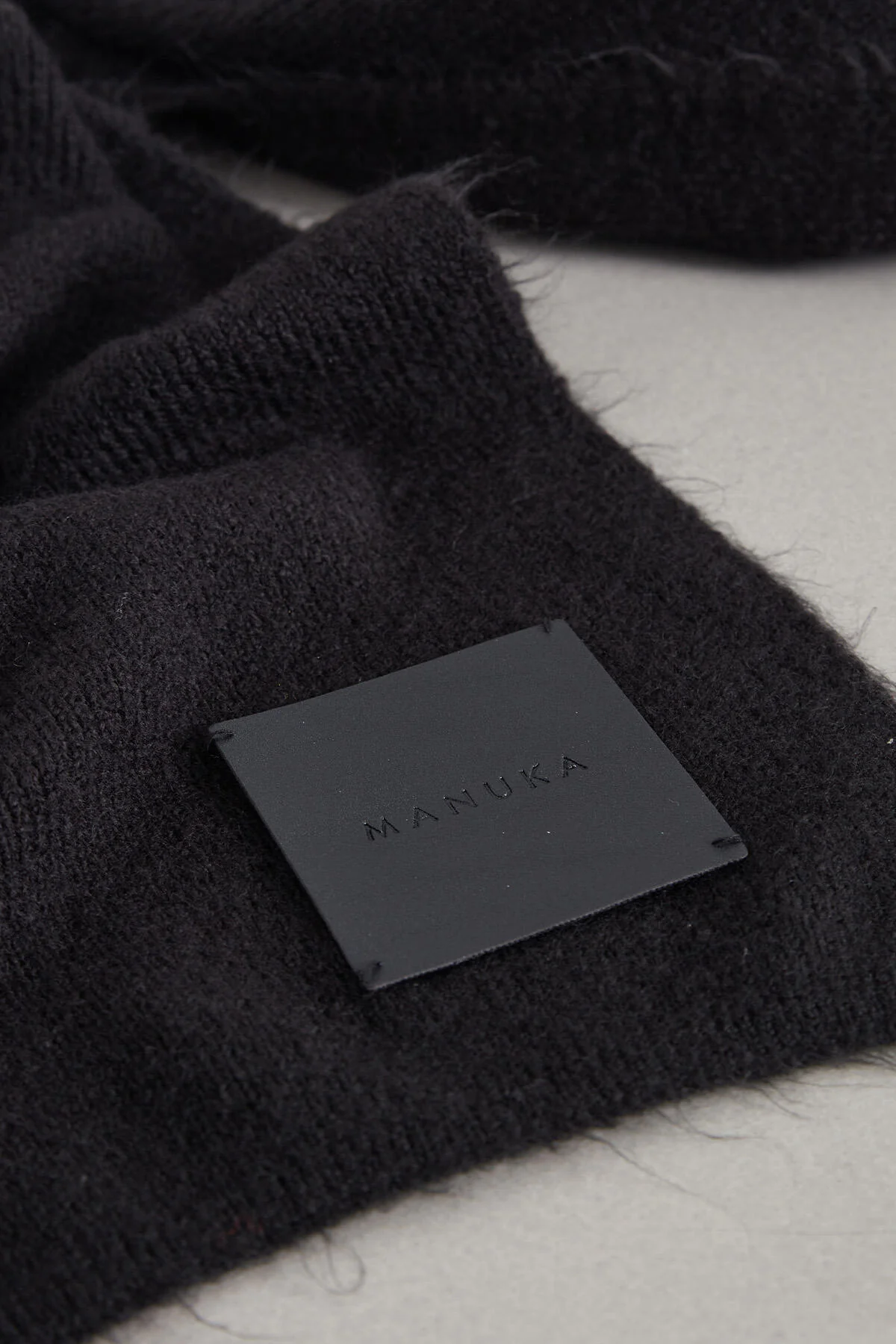 Soft Cozy Scarf Black - Image 6