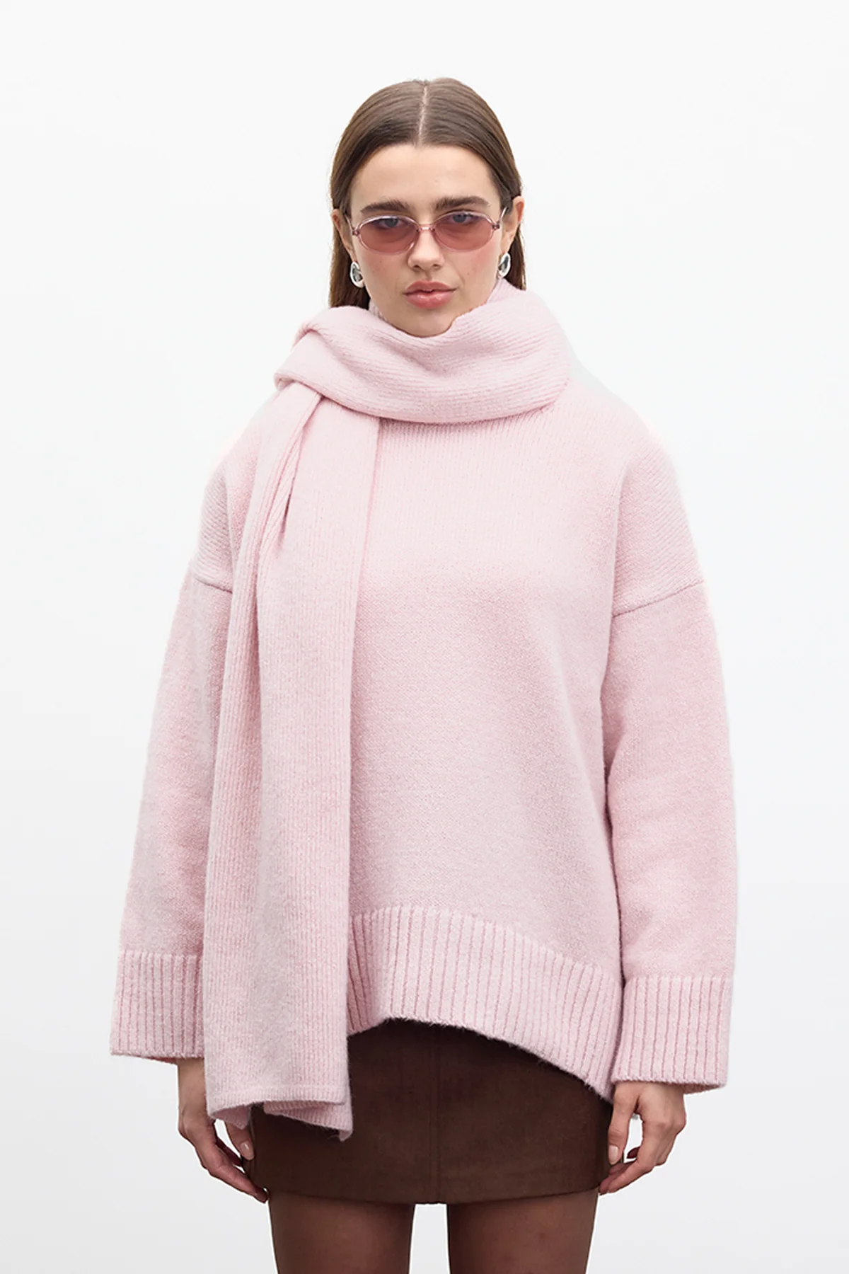 Soft Scarf Pink - Image 4