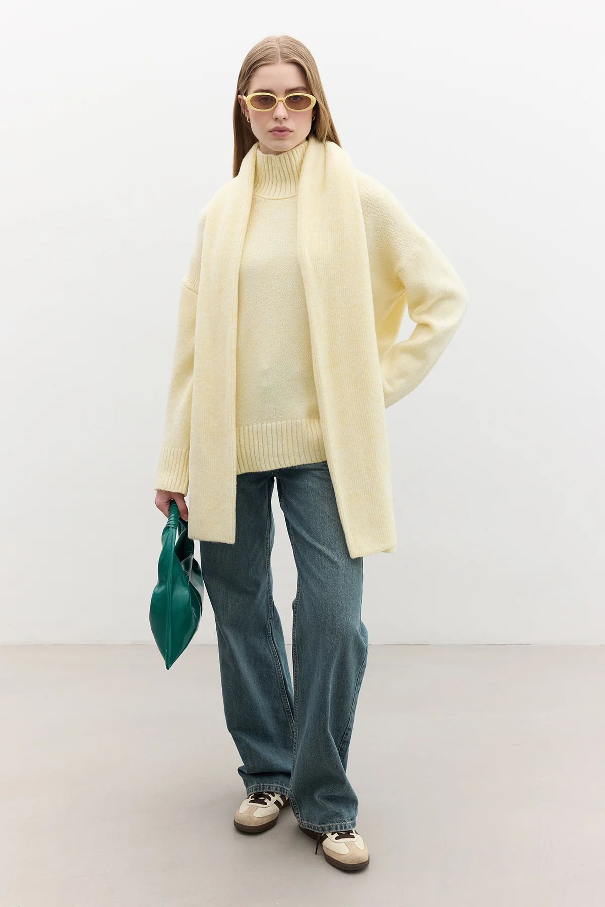 Soft Scarf Yellow - Image 3