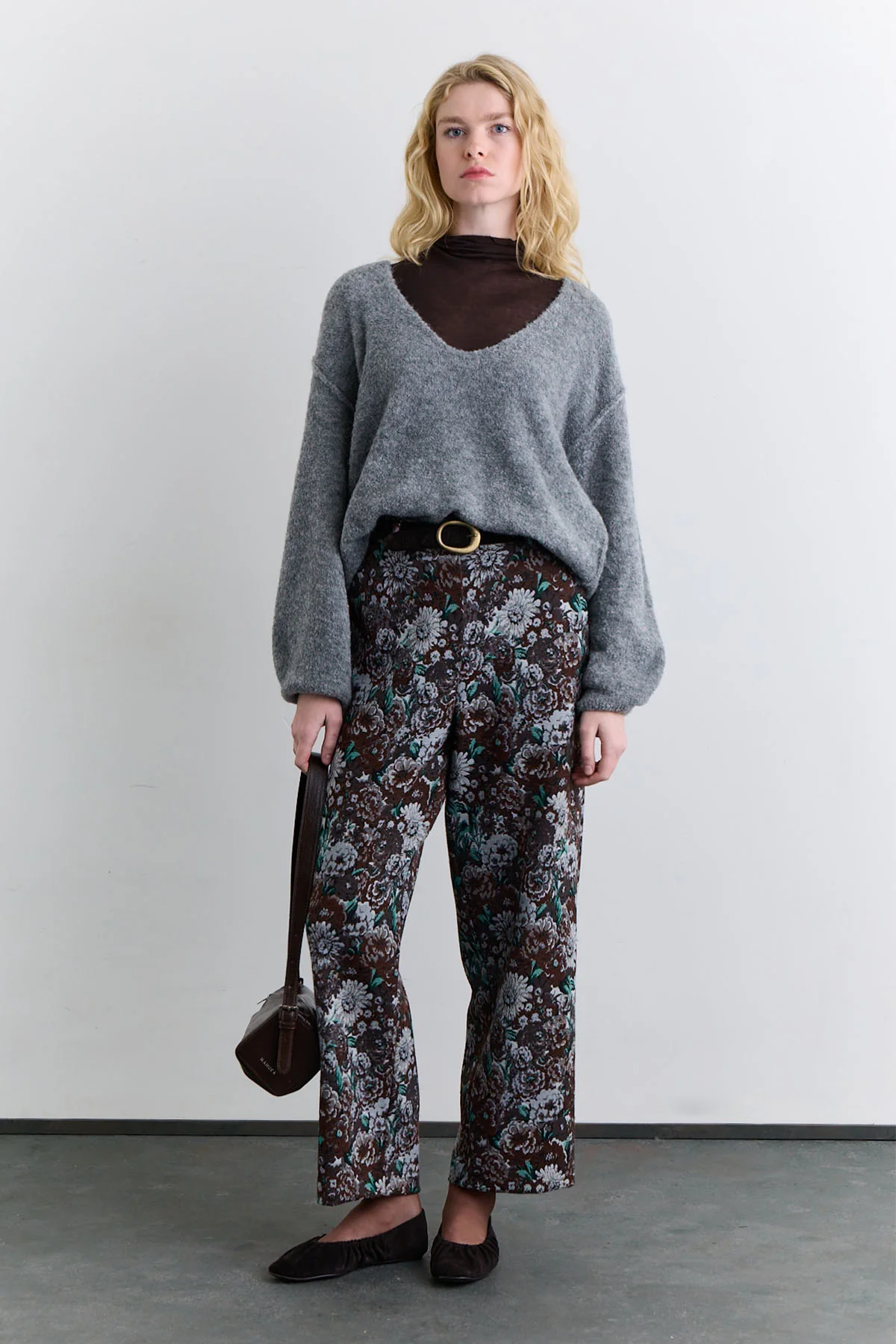 Soft Touch Knit Sweater Light Grey - Image 9