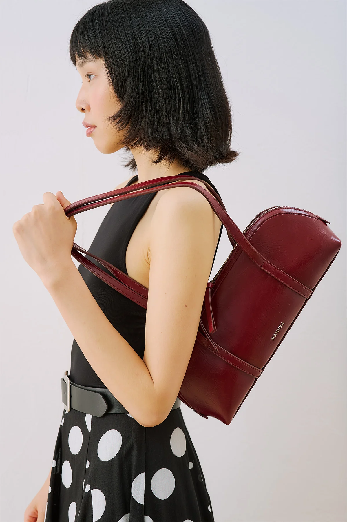 Soul Shoulder Bag Burgundy - Image 2