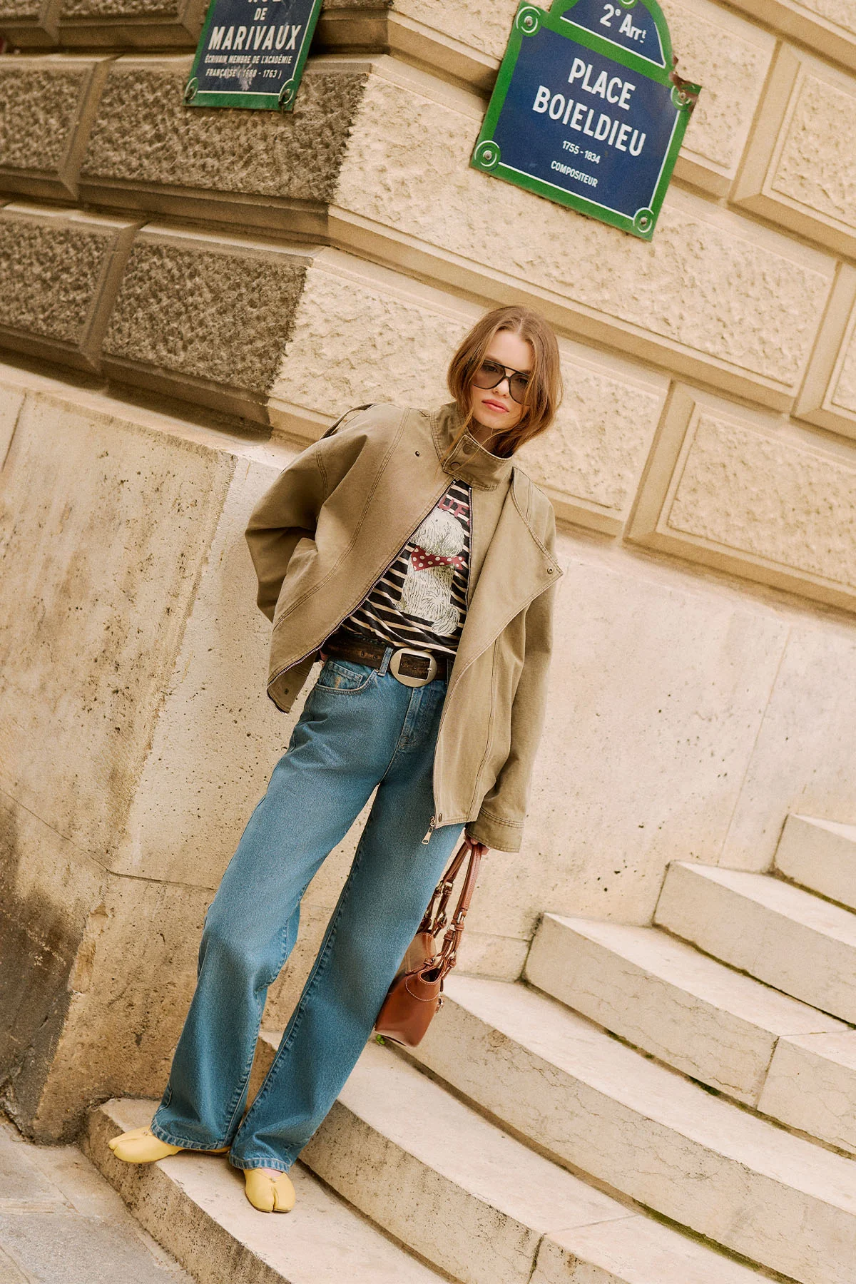 Straight Long Leg Jeans Blue