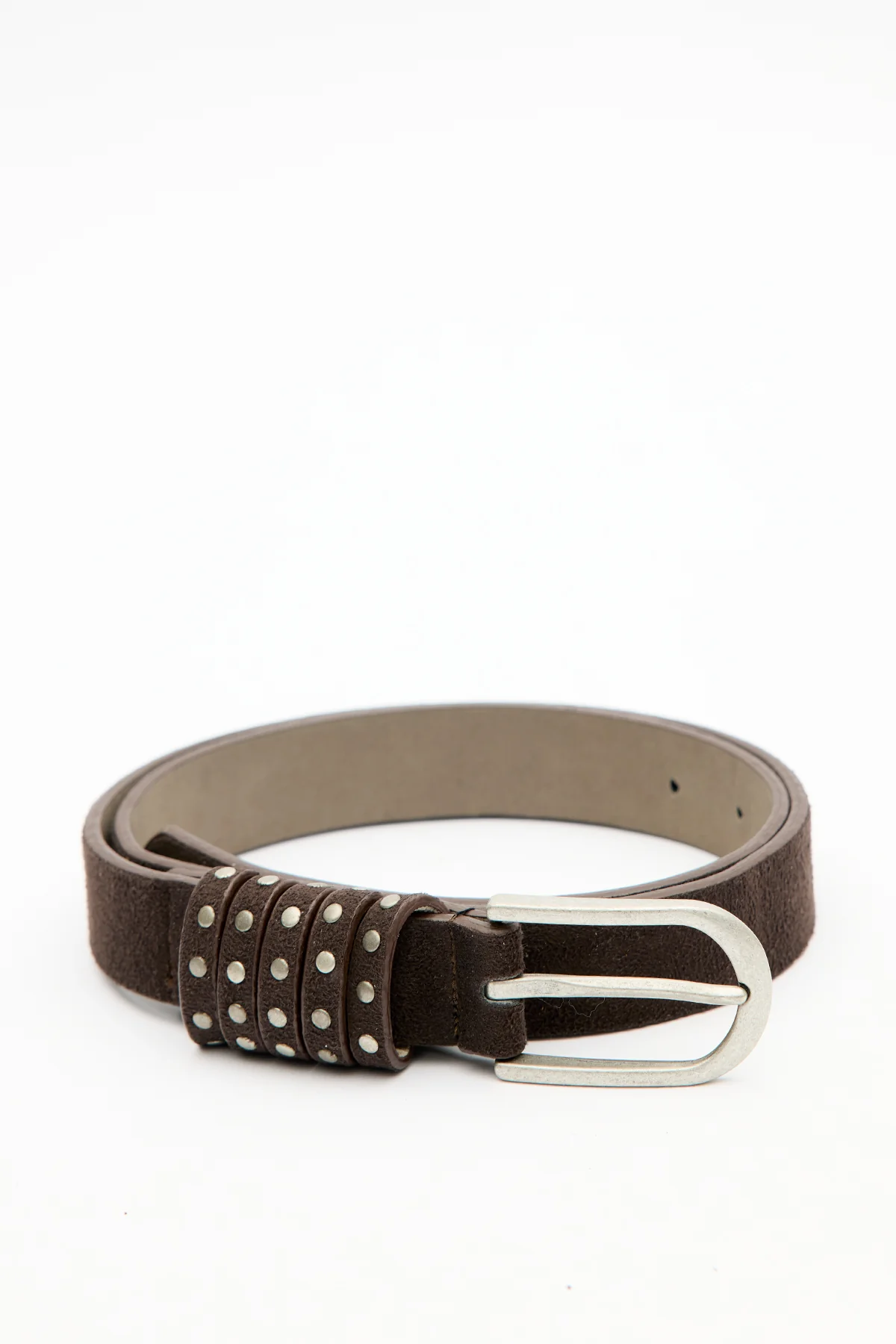 Studded Belt Brown - Image 6