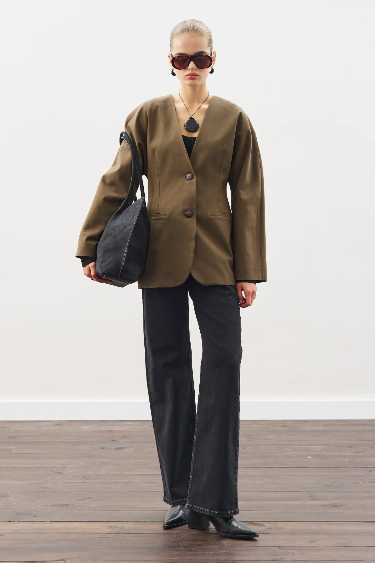Studio Blazer Khakı