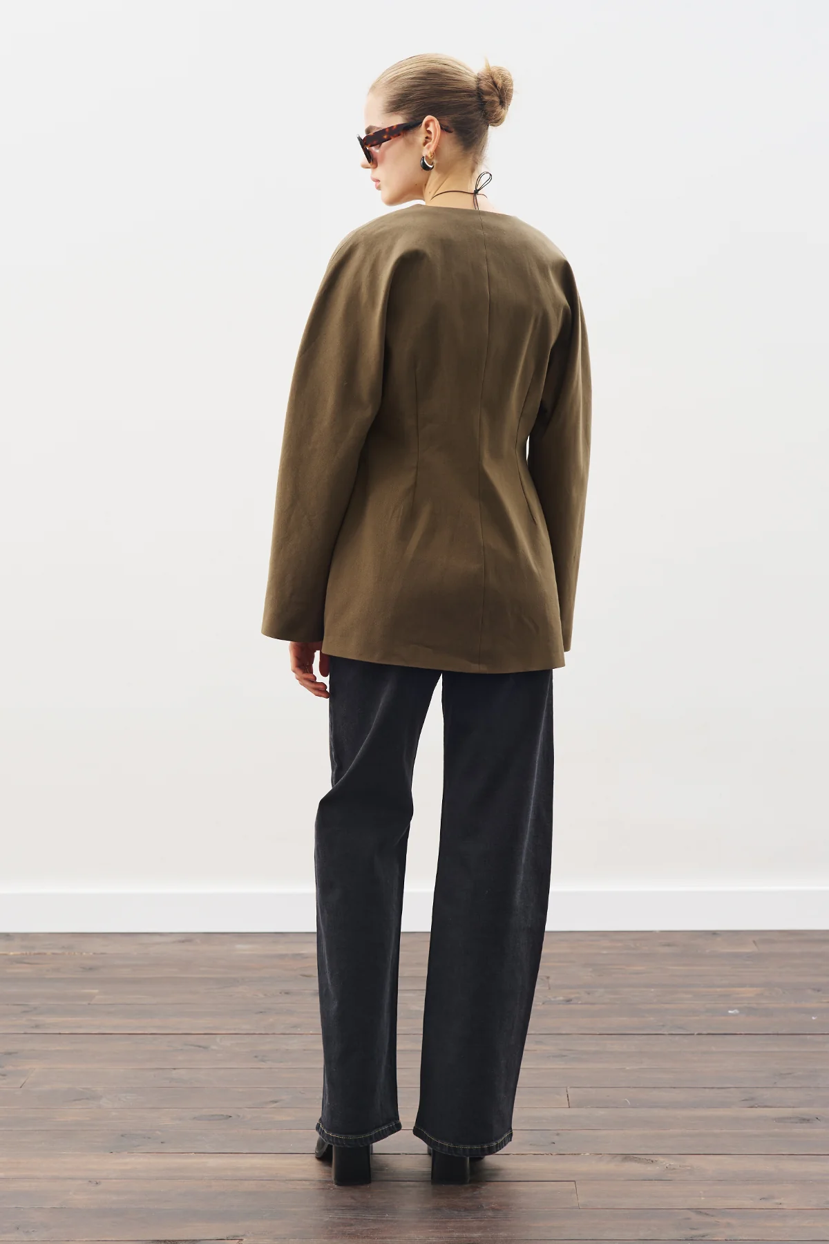 Studio Blazer Khakı - Image 4