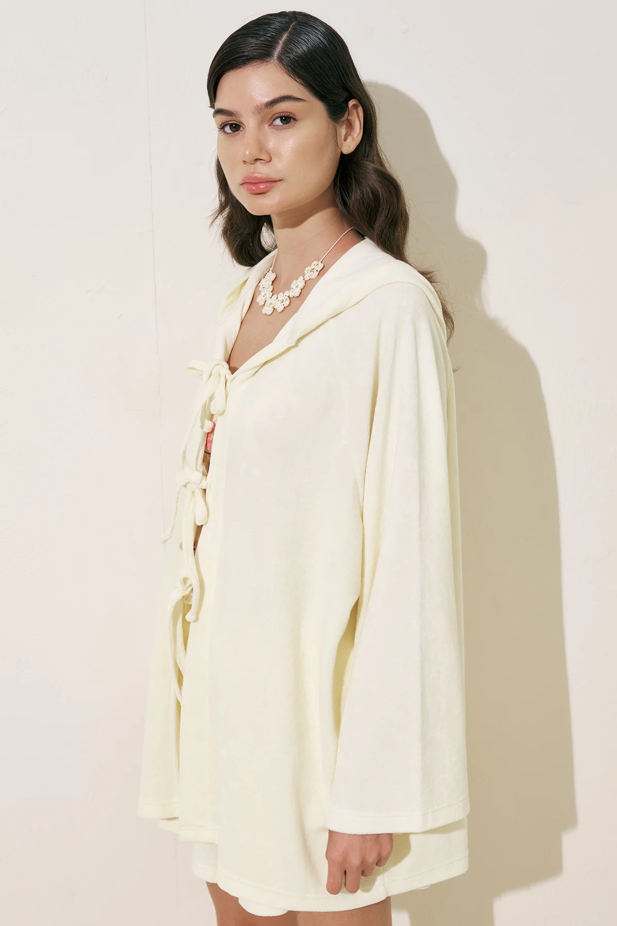 Terry Fabric Kimono Vanilla - Image 4