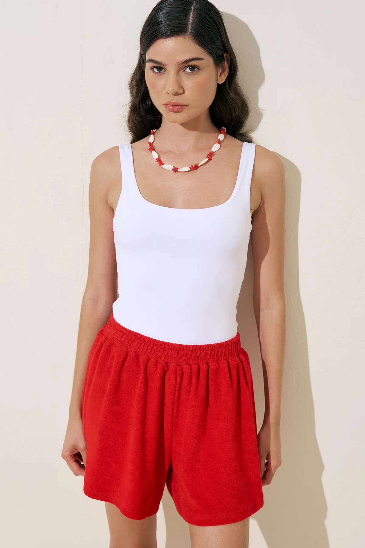 Terry Shorts Red - Image 3
