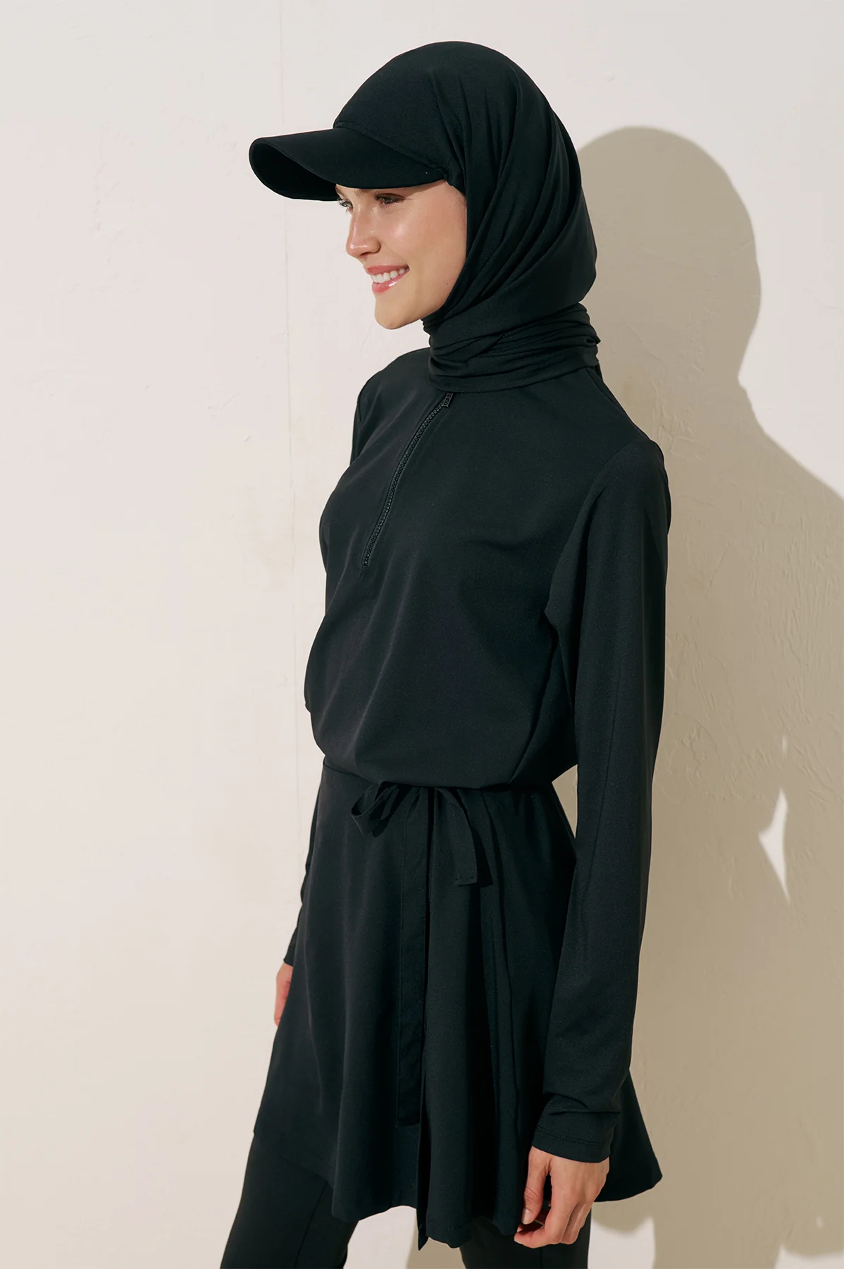Tie Strap Cap Black - Image 2