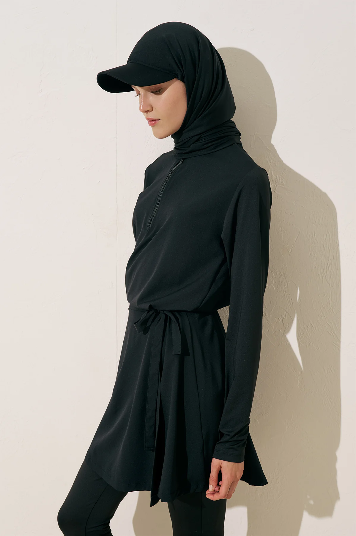 Tie Strap Cap Black - Image 4