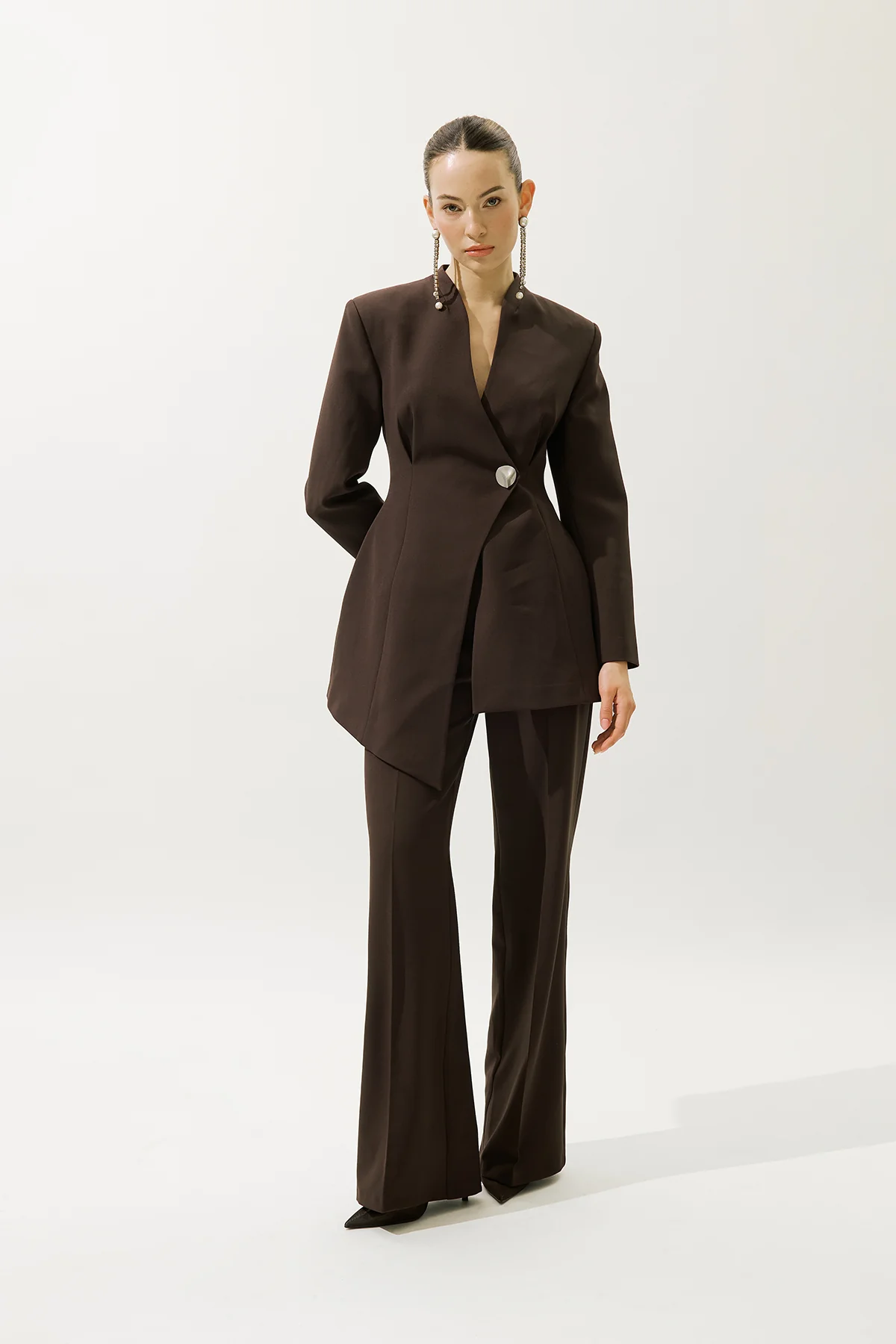 Valentine Blazer Brown - Image 3